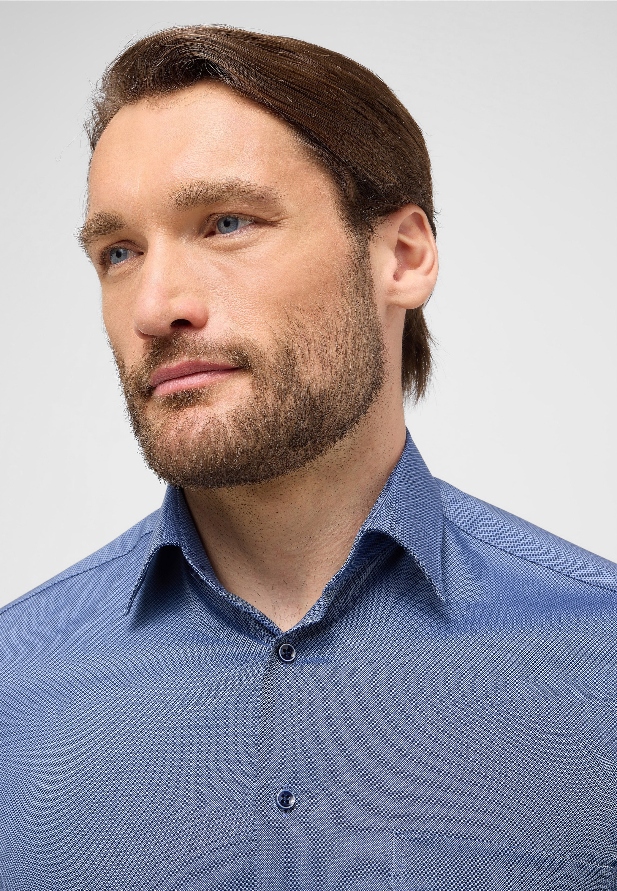 Eterna Langarmhemd »COMFORT FIT« NON IRON (bügelfrei)