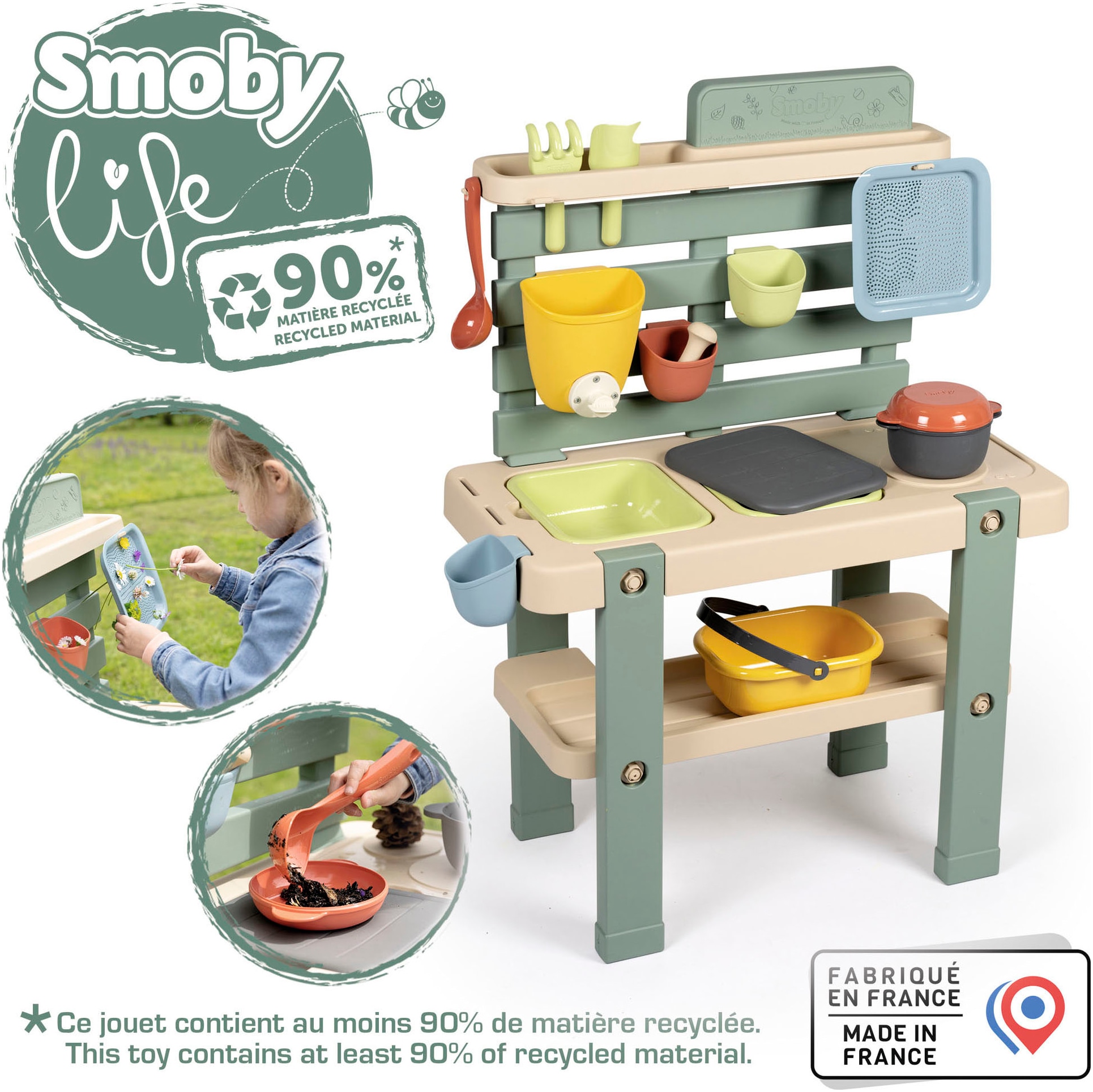 Smoby Outdoor-Spielküche »Smoby Life Matschküche«, Made in Europe