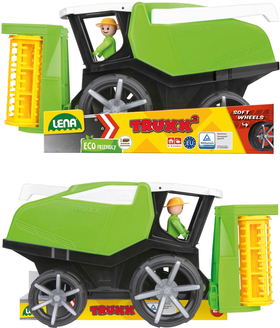 Lena® Spielzeug-Mähdrescher »TRUXX²«, inklusive Spielfigur; Made in Europe
