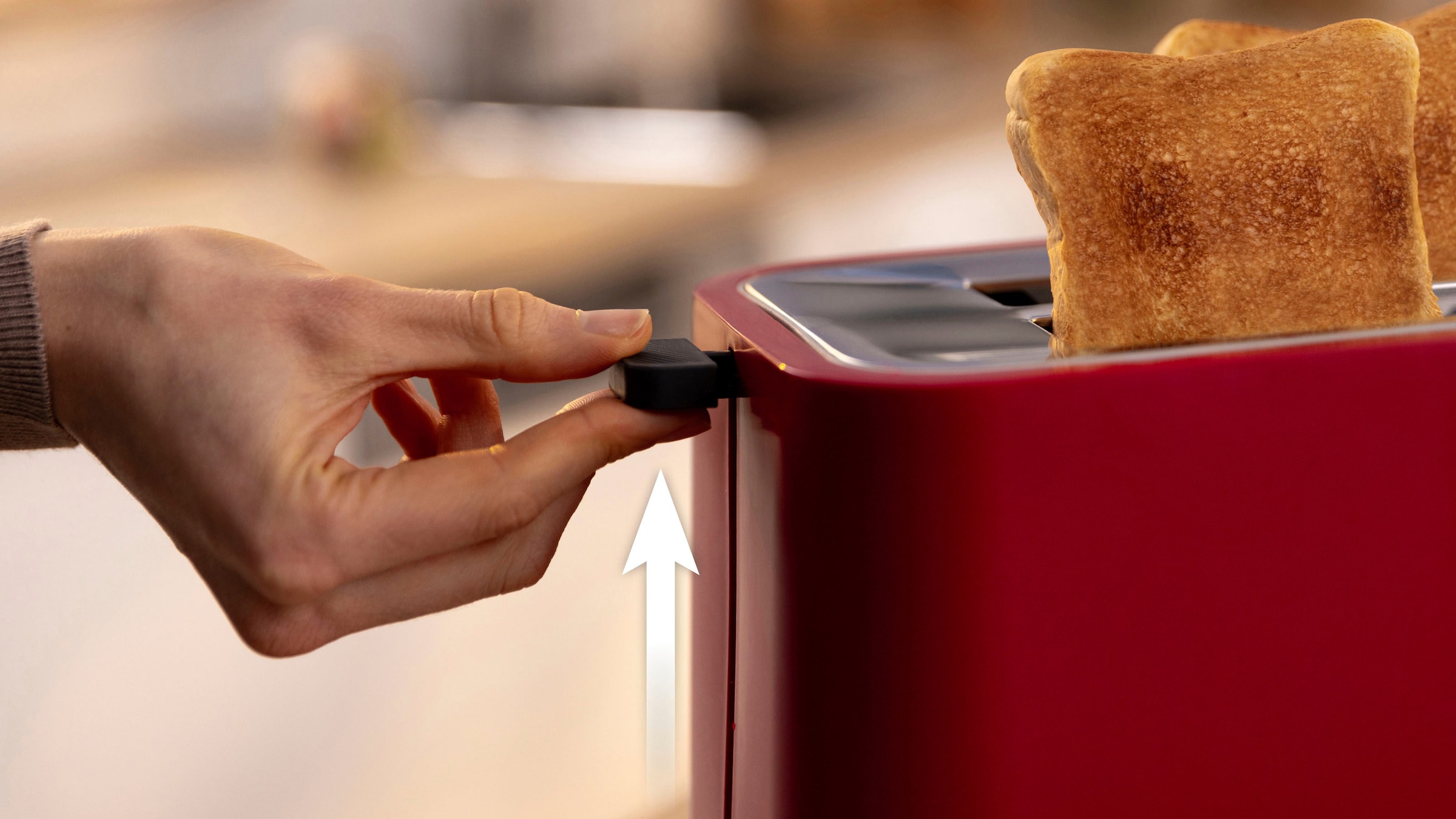 BOSCH Toaster »MyMoment TAT3M124«, 2 Schlitze, für 2 Scheiben, 950 W, entnehmbarer Brötchenaufsatz, Auftaufunktion, Brotzentrierung, AutoOff