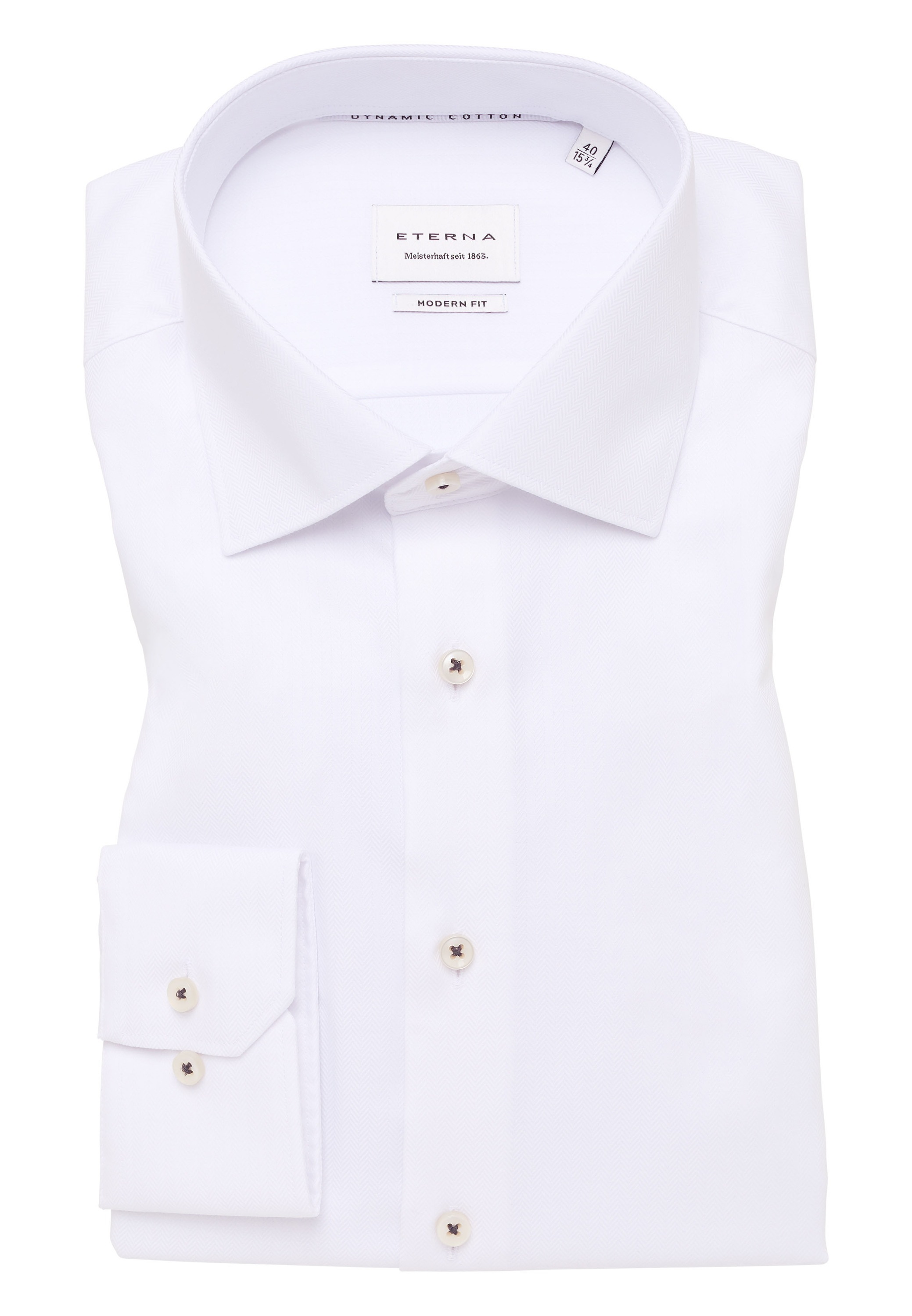 Eterna Langarmhemd »MODERN FIT« NON IRON (bügelfrei)