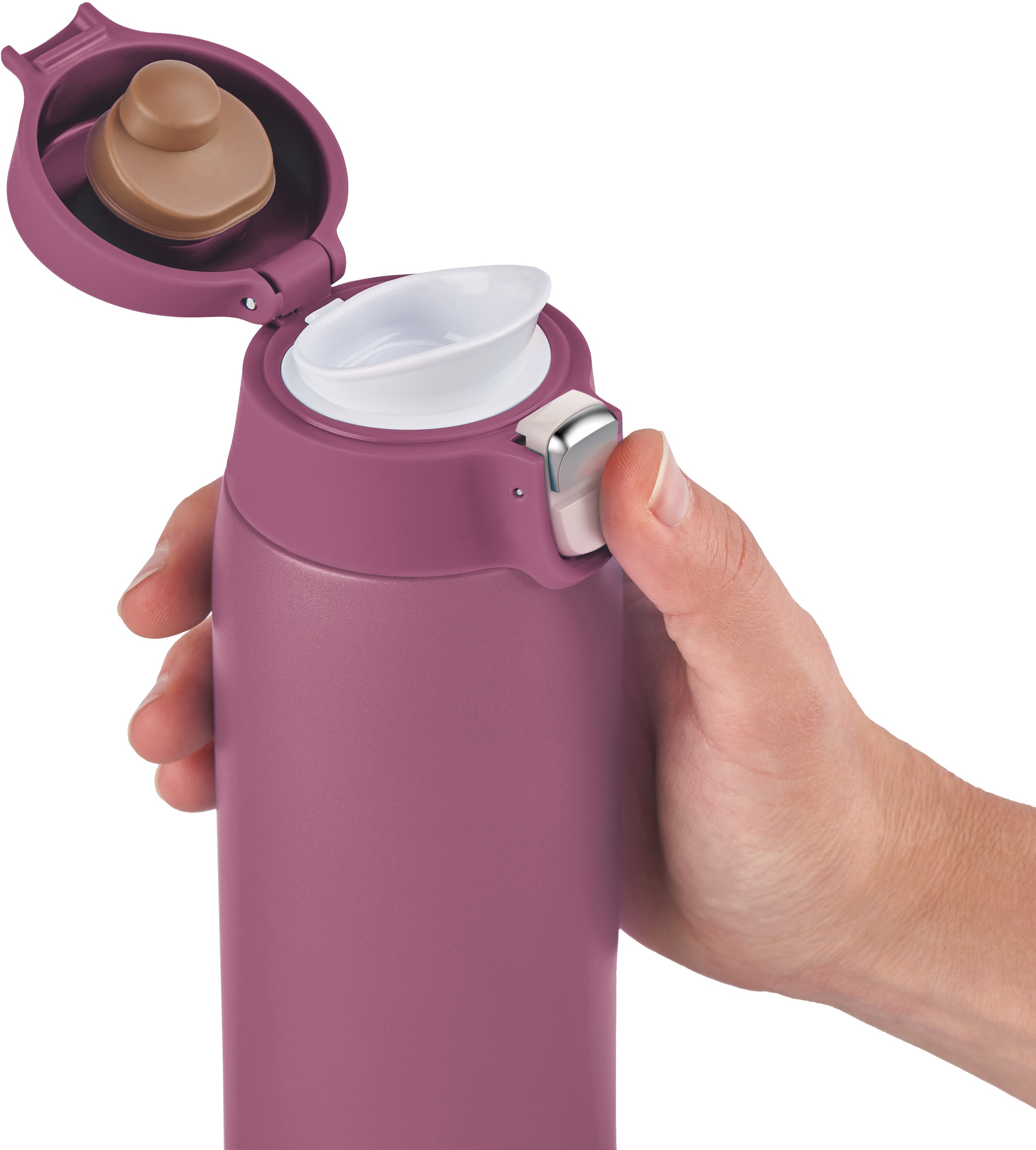 Emsa Thermobecher »Travel Mug Light«, 0,4L, Edelstahl, 100% dicht, 8h warm/16h  kalt kaufen | UNIVERSAL