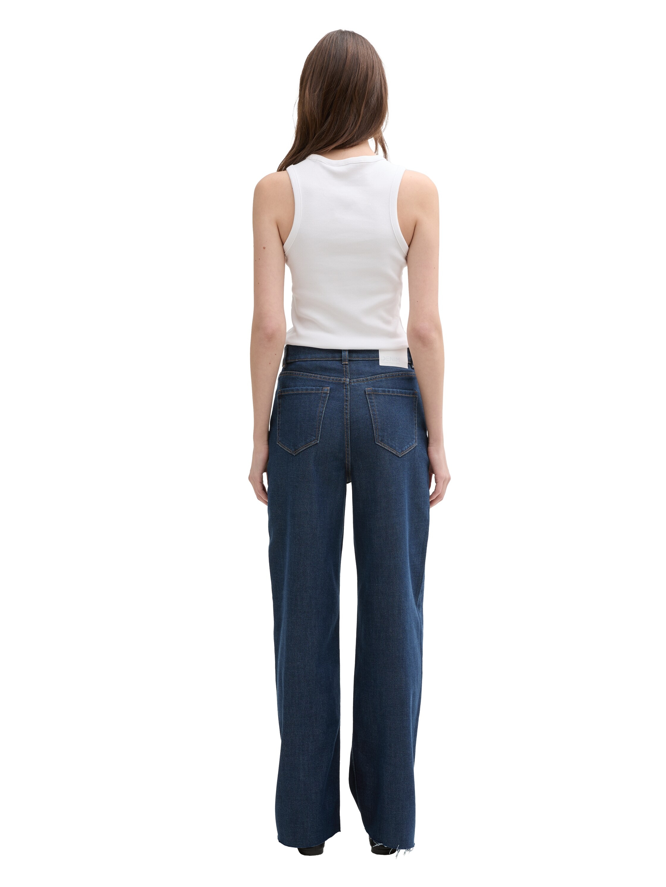 TOM TAILOR Denim Weite Jeans, mit Stretch