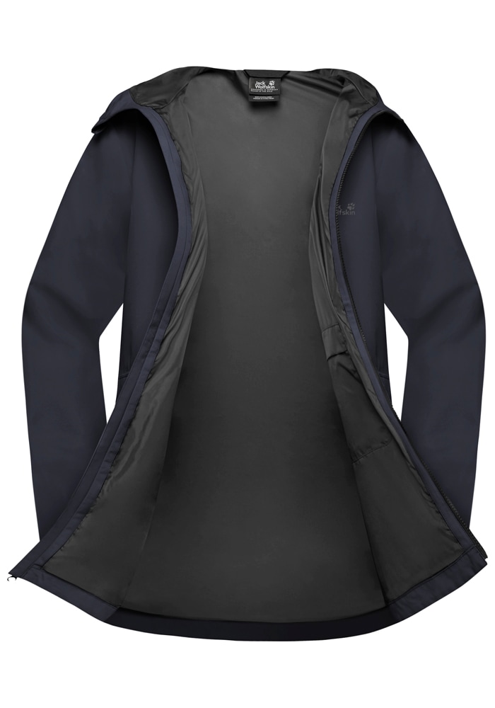 Jack Wolfskin Funktionsparka »TERRAVIEW 2L PARKA W« mit Kapuze