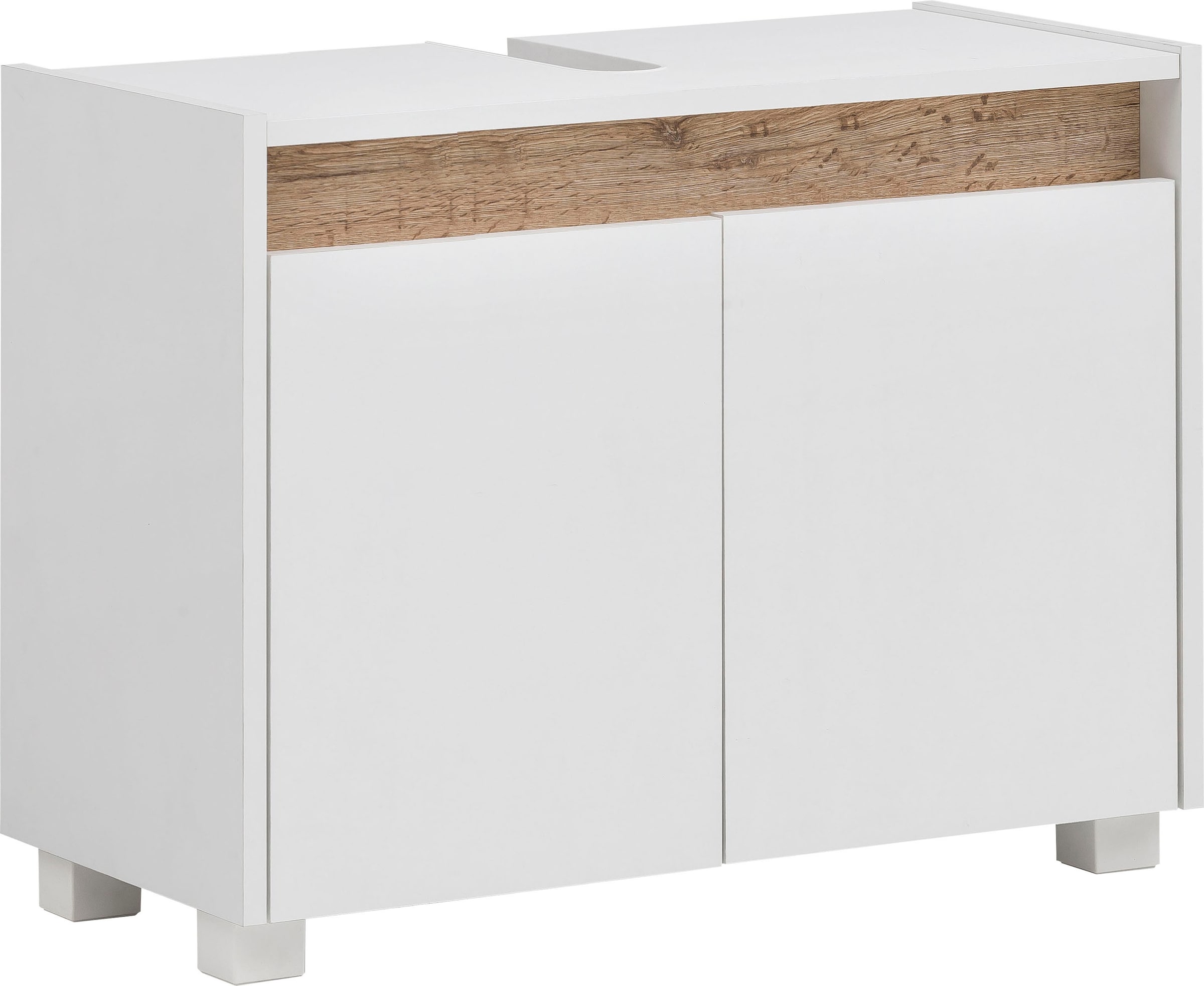 Schildmeyer Waschbeckenunterschrank "Cosmo, Waschbeckenunterschrank, Made in Germany, B: 80 cm" Solide Verarbeitung - Dieses Produkt ist in Deutschland gefertigt