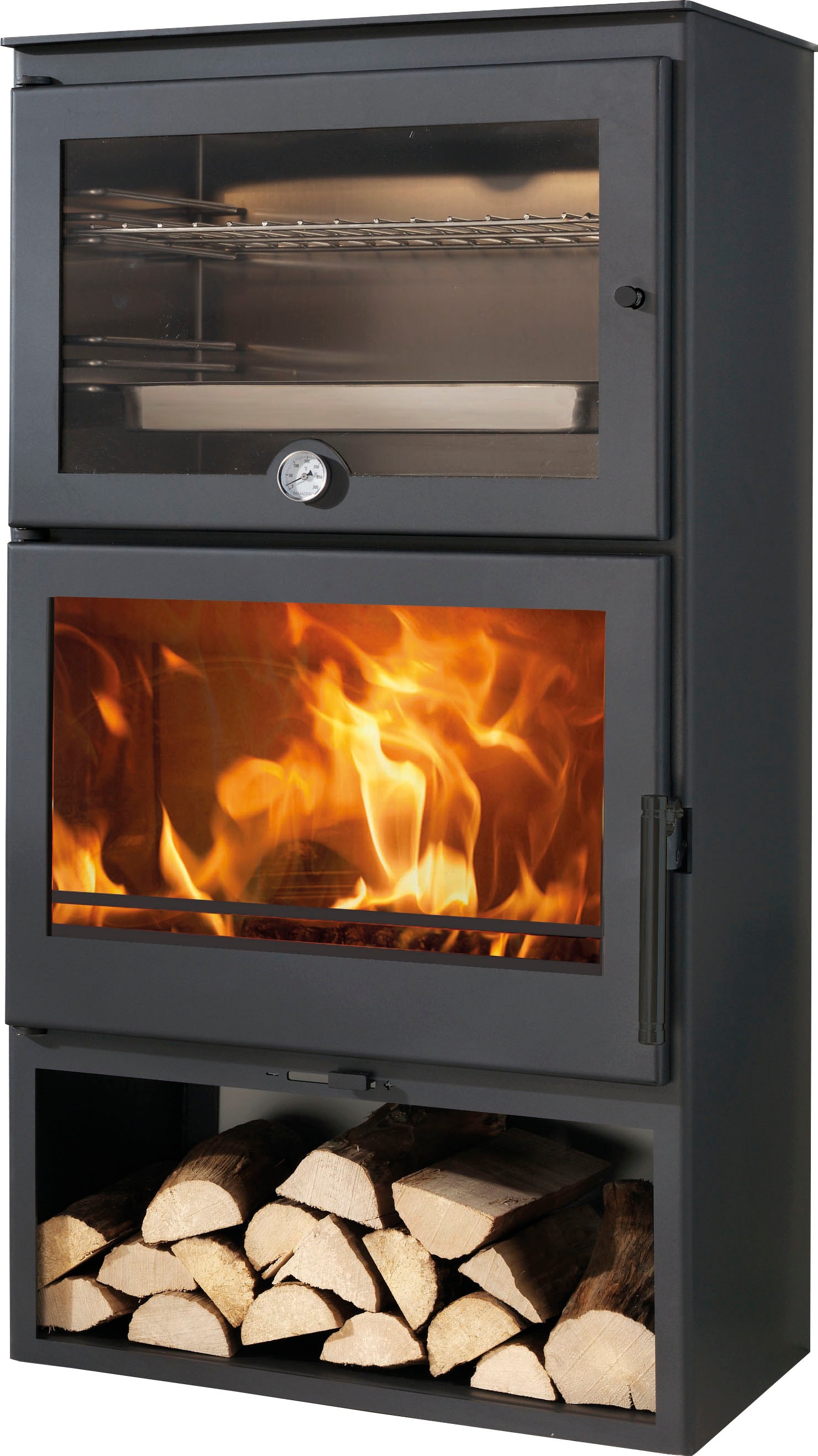 Panadero Kaminofen »Kaminofen Gourmet Ecodesign«, (1 tlg.), Scheibenspülung,... kaufen