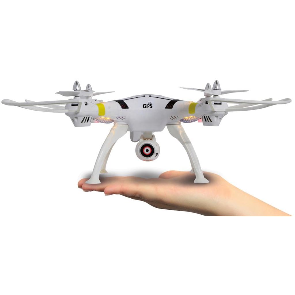 Jamara RC-Quadrocopter »Payload GPS VR Drone Altitude HD«, (Set, Komplettset)
