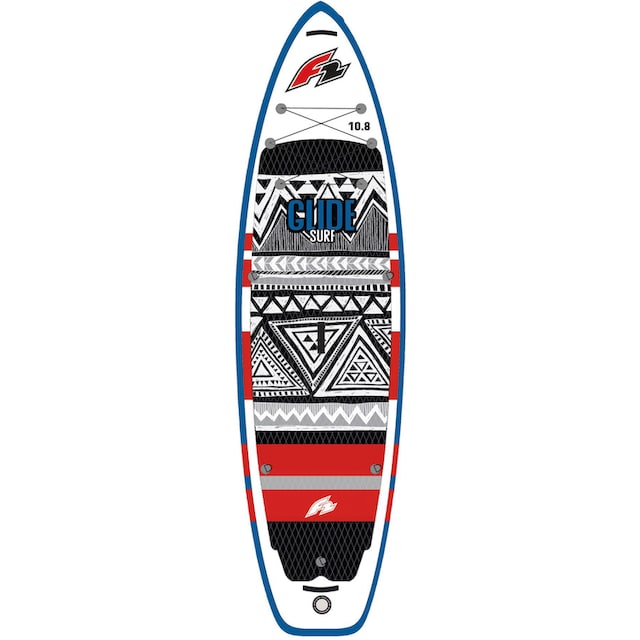 F2 Inflatable SUP-Board »Glide Surf 10,8 red«, (Packung, 5 tlg.) bei