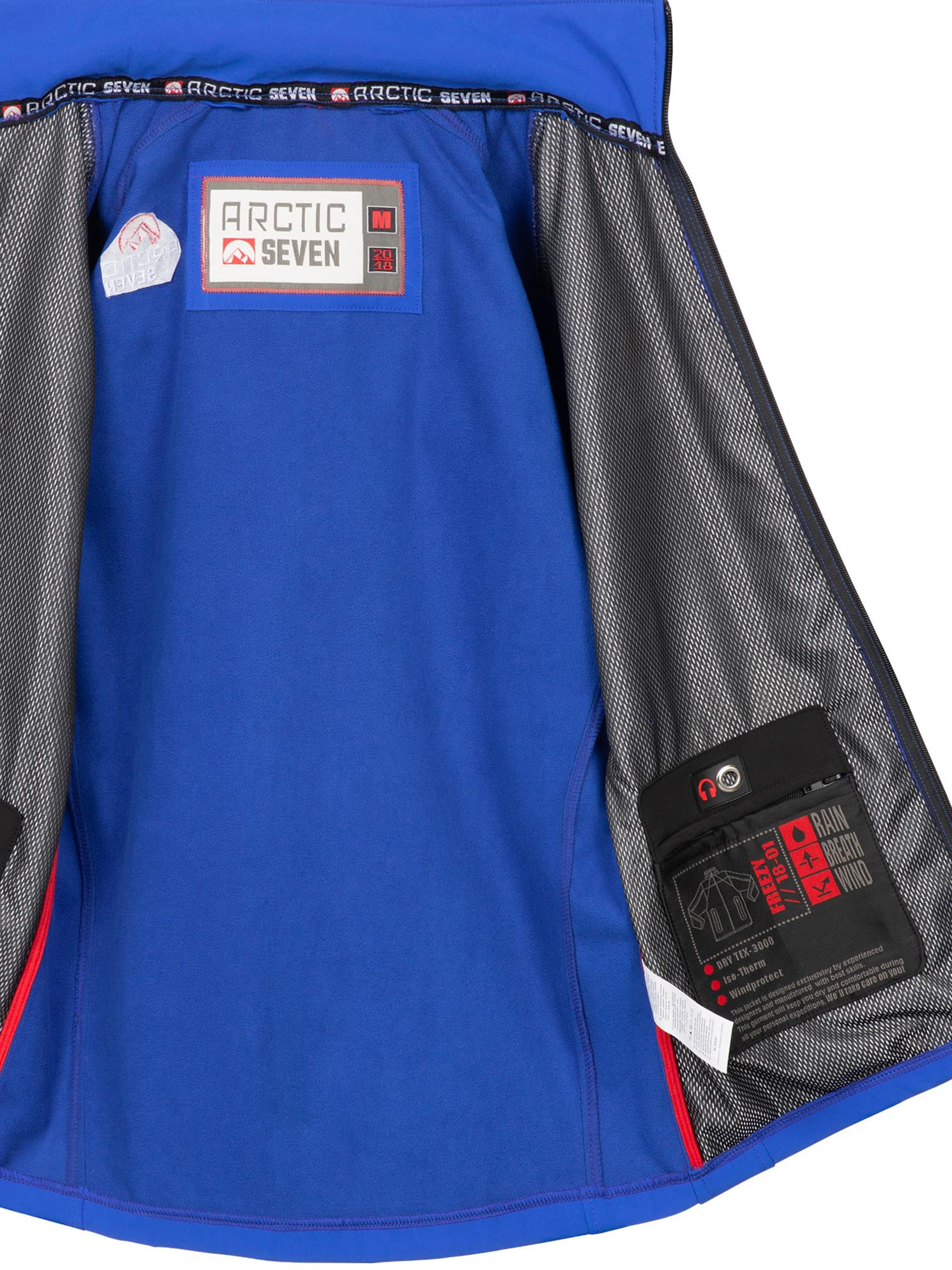 Arctic Seven Softshelljacke »Arctic Seven Herren Softshell Jacke AS087«