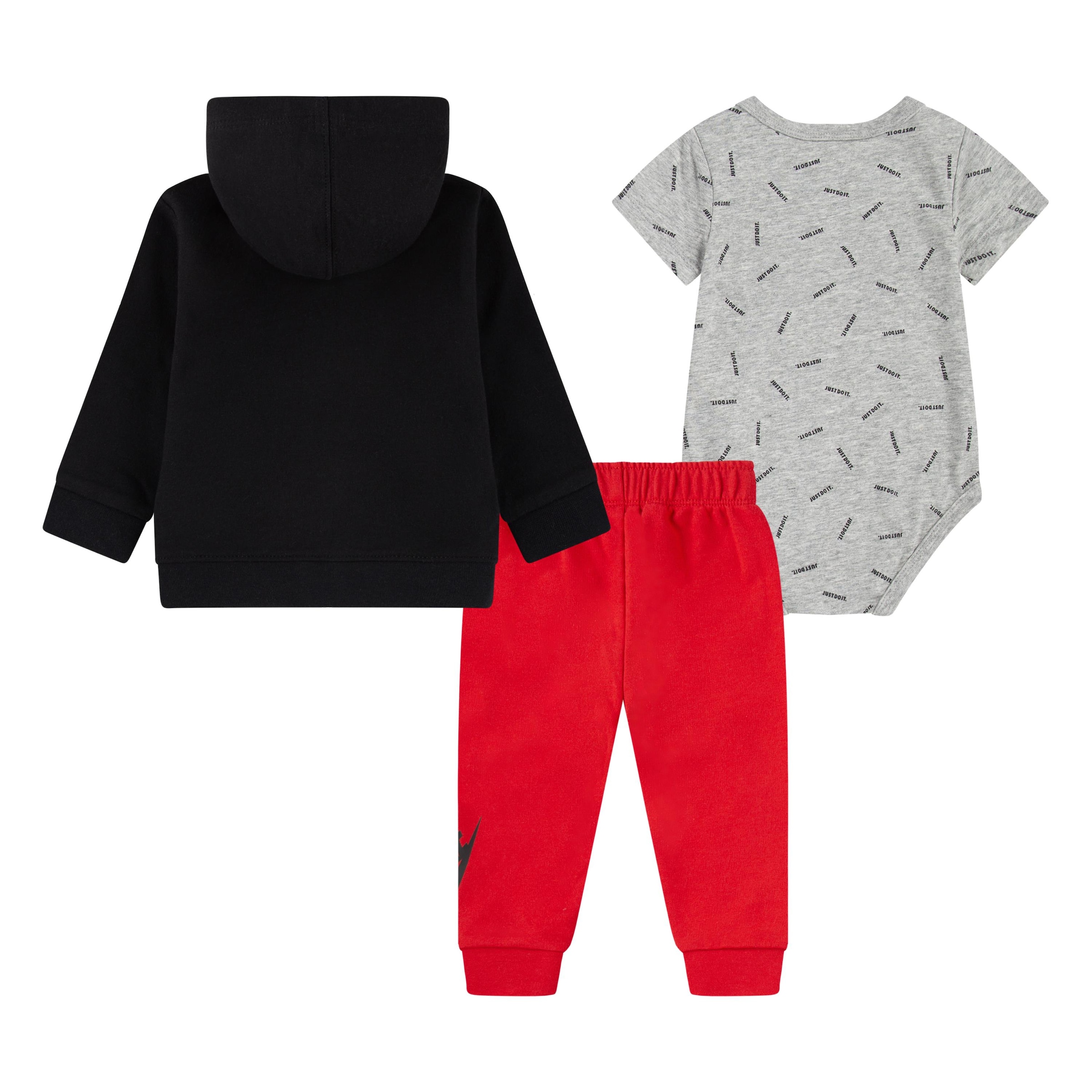 Nike Sportswear Erstausstattungspaket »JDI TOSS 3PC FZ PANT SET«, für Babys