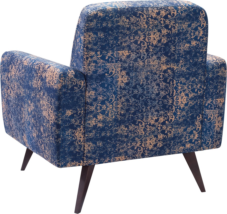 exxpo - sofa fashion Sessel »Side, bequemer Loungesessel mit extravagantem Bezug«