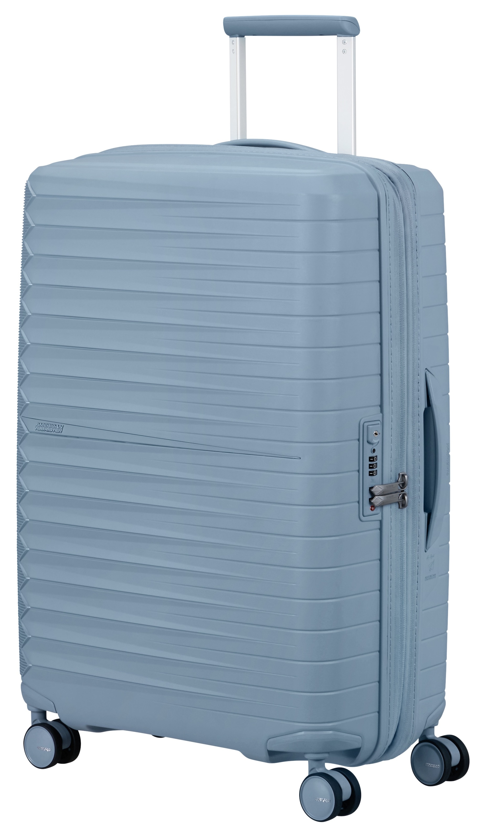 American Tourister® Hartschalen-Trolley »FASTFORWARD, verschiedene Größen und Farben«, 4 Rollen, Hartschalen-Koffer personalisierbar TSA-Schloss Volumenerweiterung