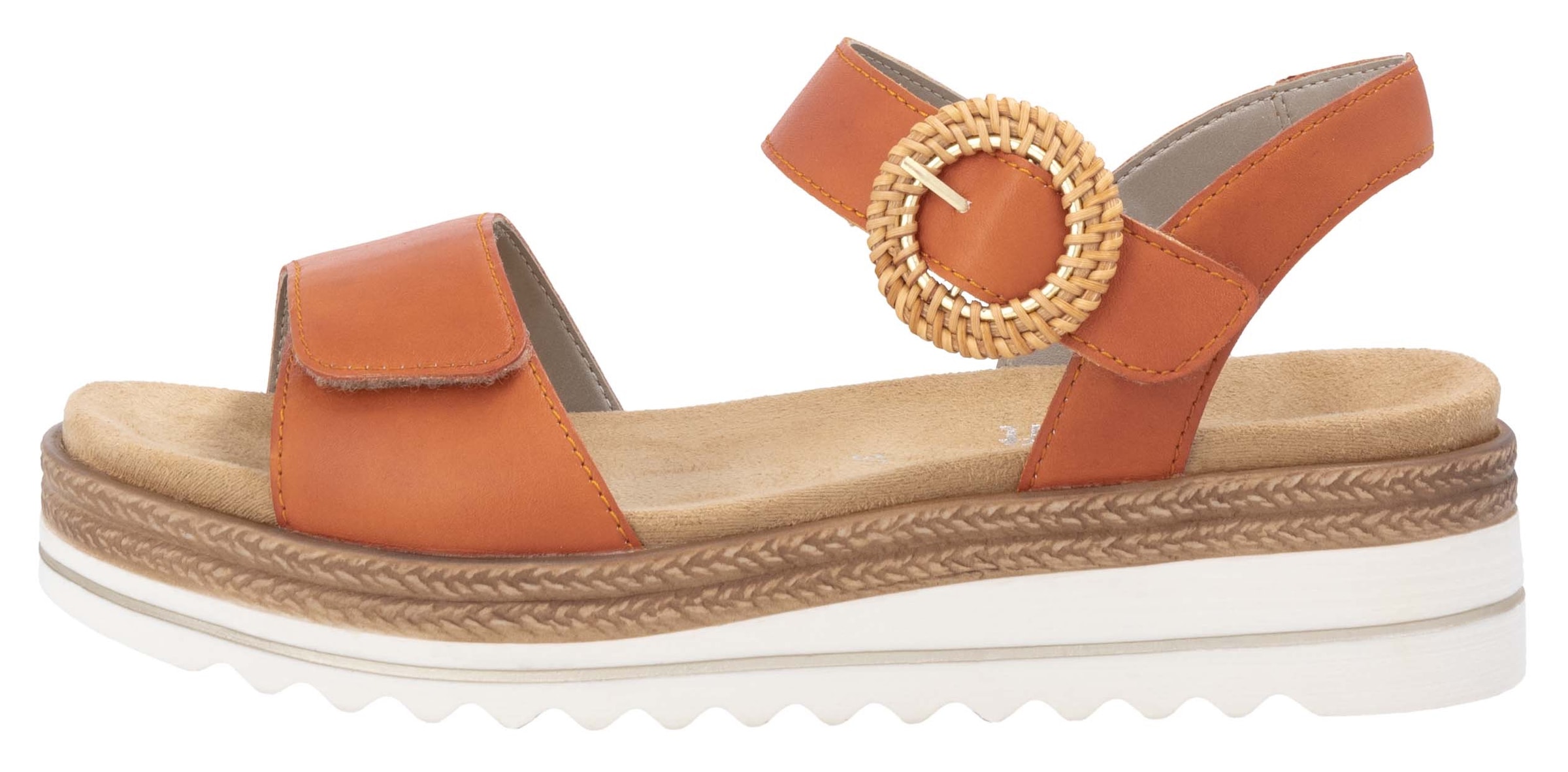 Remonte Keilsandalette, Sommerschuh, Riemchensandale mit praktischem Klettverschlüssen