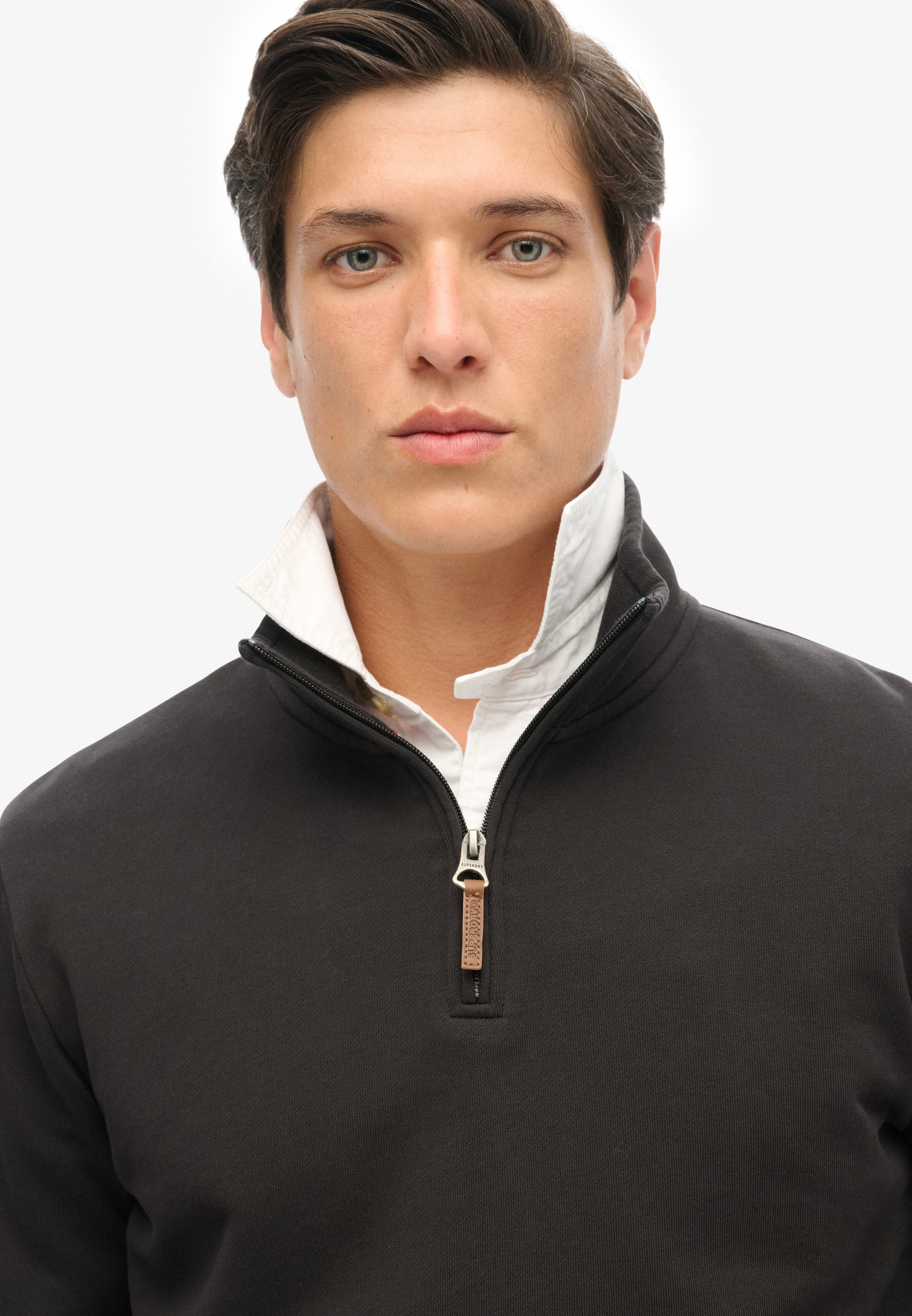 Superdry Sweatshirt »CORE LOGO HENLEY«