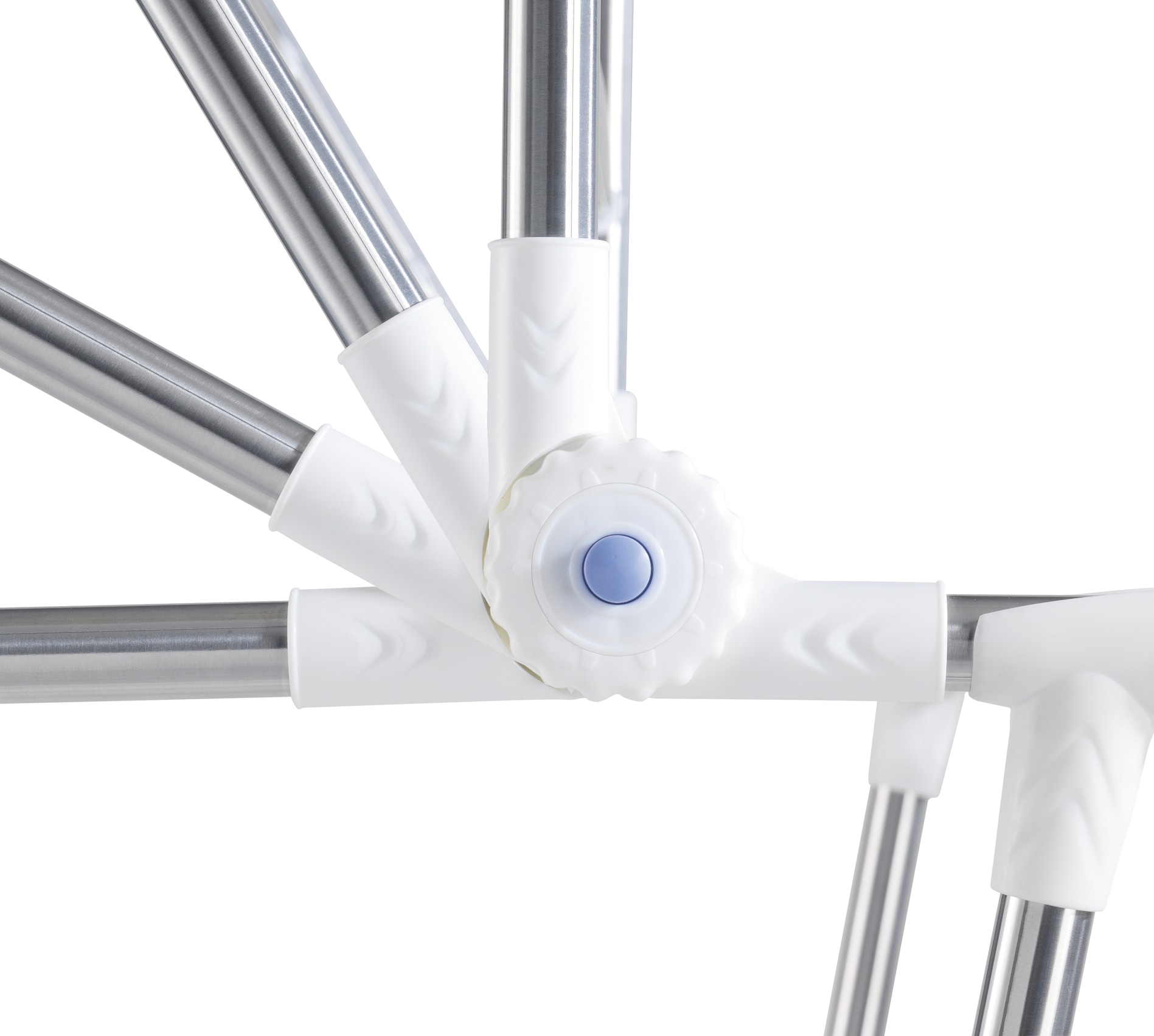 WENKO Wäscheständer »Modell Profi Plus« Flügel Wäschetrockner, Edelstahl, klappbar, mit Zubehör-Set