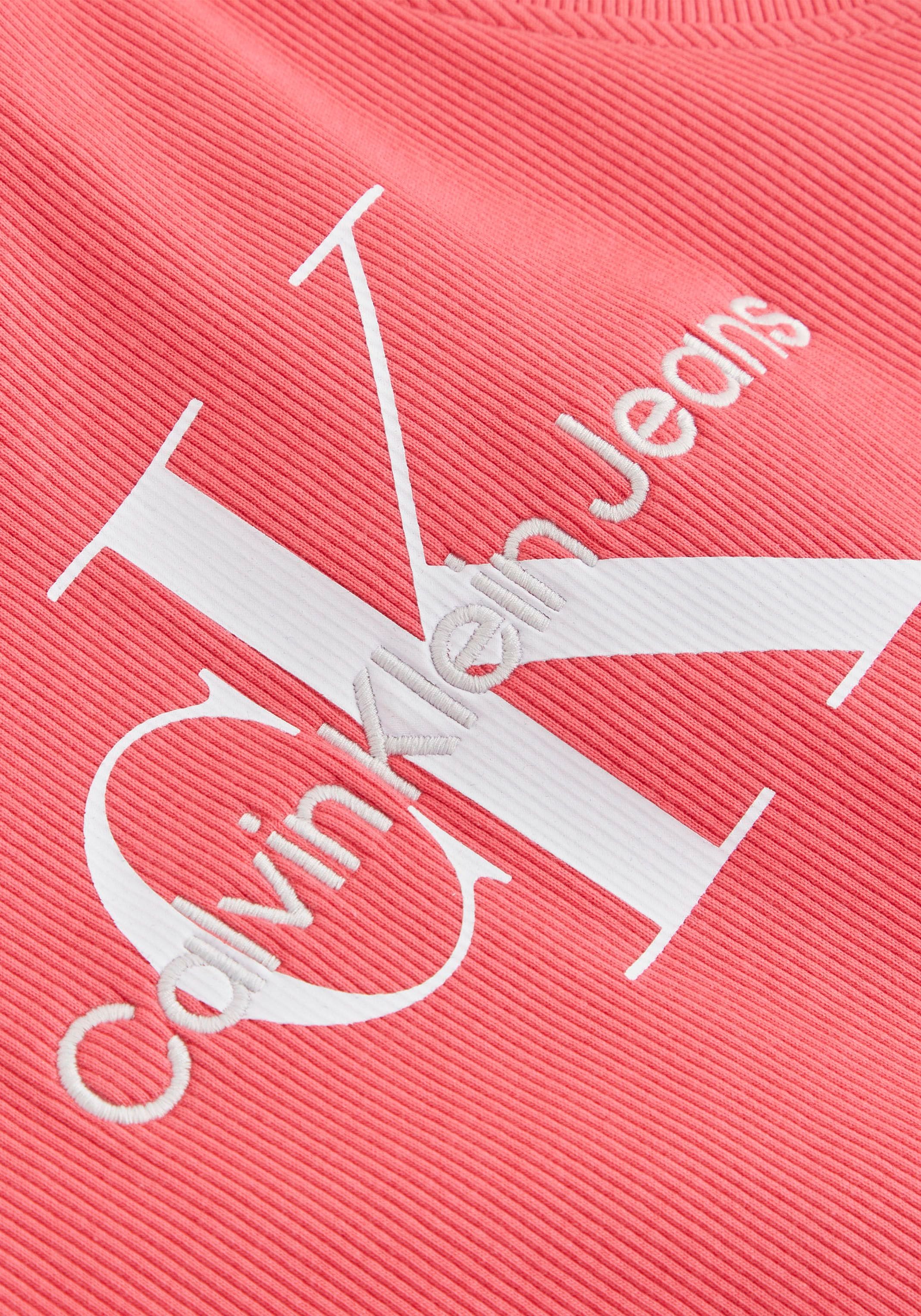 Calvin Klein Jeans Midikleid, aus elastischer Baumwolle bei ♕
