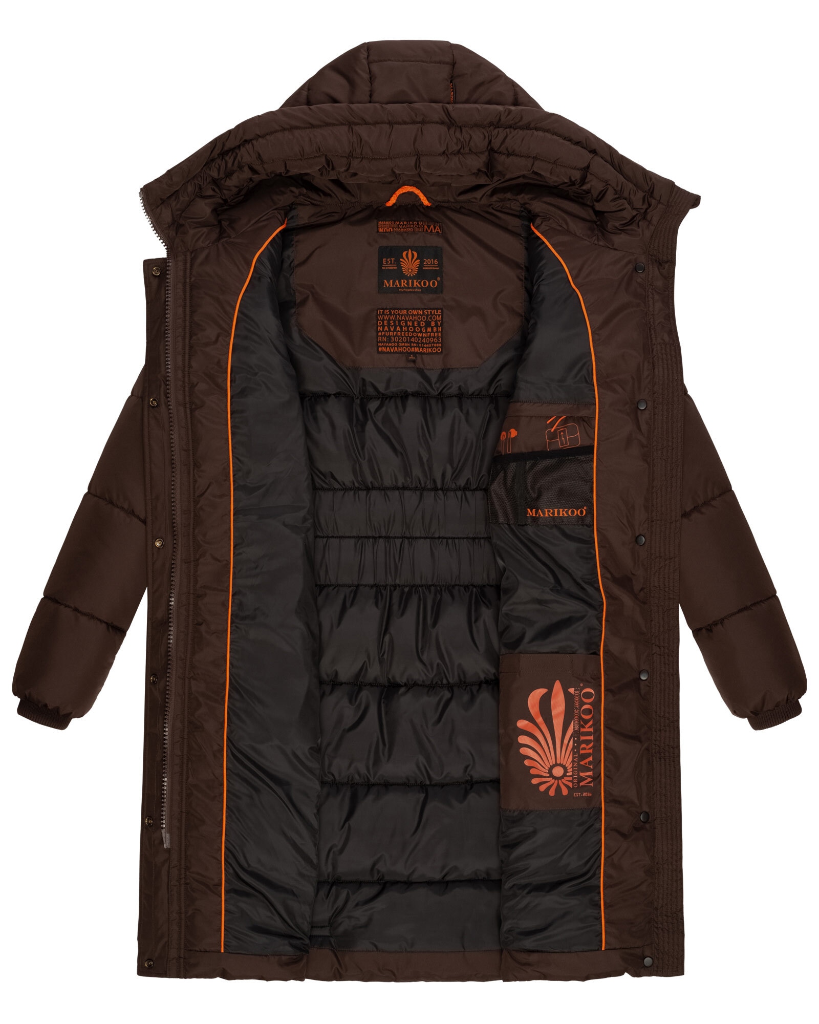 Marikoo Winterjacke »Marikoo Yuikoo Damen Winterjacke B941«