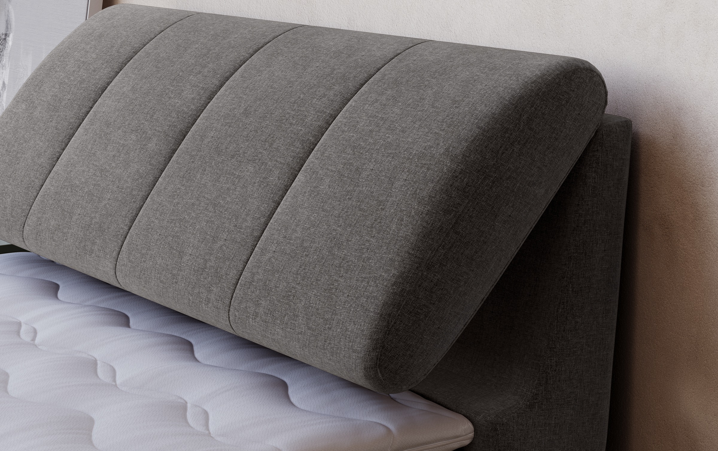 COTTA Boxbett »Cooper« inkl. Topper, Bettkasten und verstellbarem Kopfteil