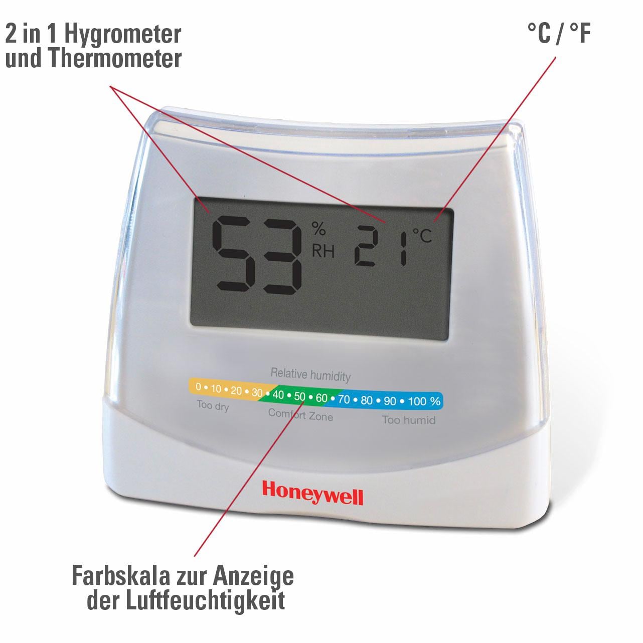 Honeywell hygrometer shop thermometer