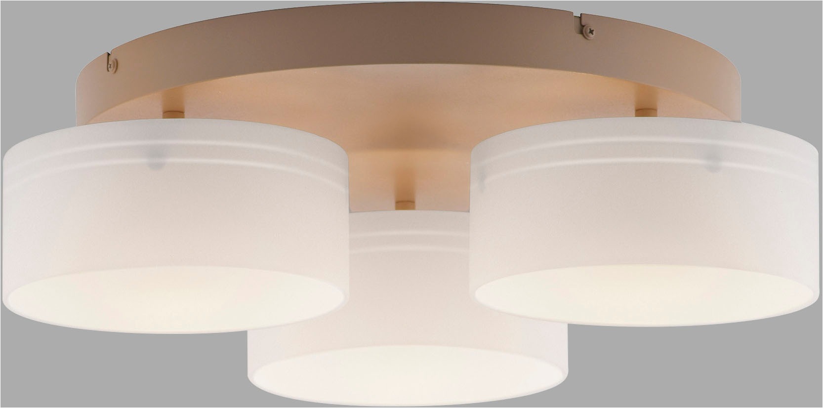 Paul Neuhaus LED Deckenleuchte »MARIKA« LED-Board 1 Stk. Warmweiß Stufenlos dimmbar über den Lichtschalter, Memoryfunktion, Opalgläser