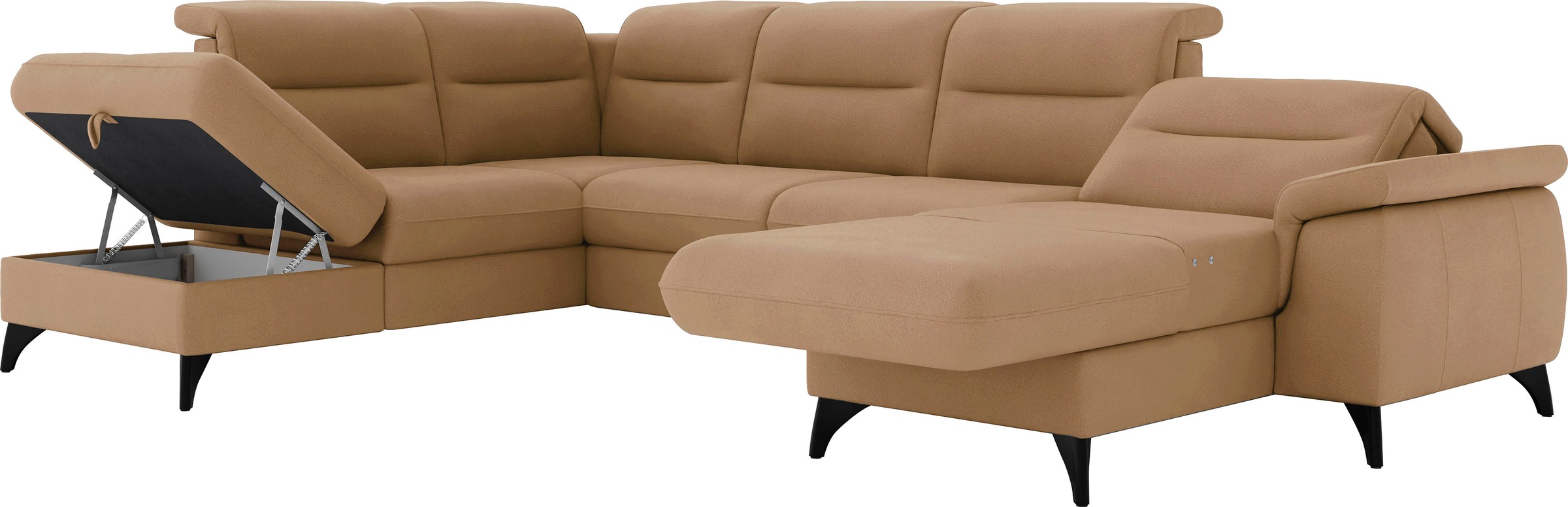 sit&more Wohnlandschaft »Astoria U-Form«, wahlweise mit motorischer Relaxfunktion