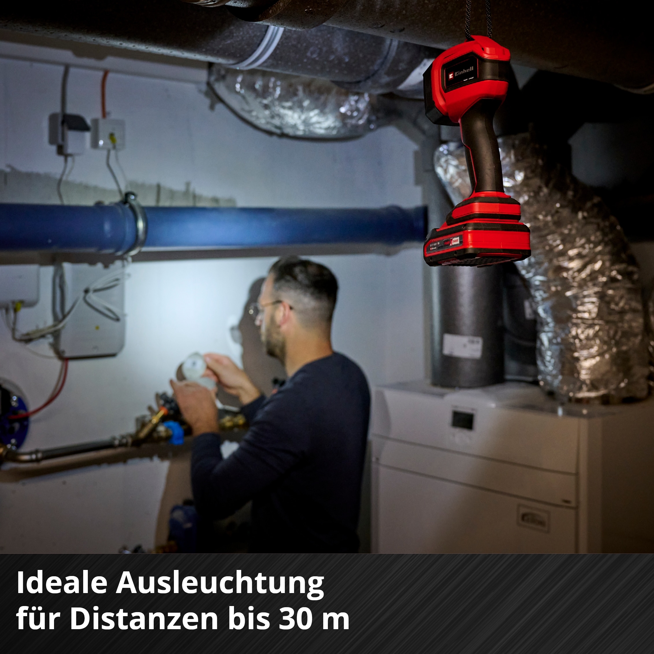Einhell LED Arbeitsleuchte »Akku-Lampe TC-CL 18/350 Li - Solo« Tageslichtweiß Mitglied der Power X-Change Familie, ohne Akku