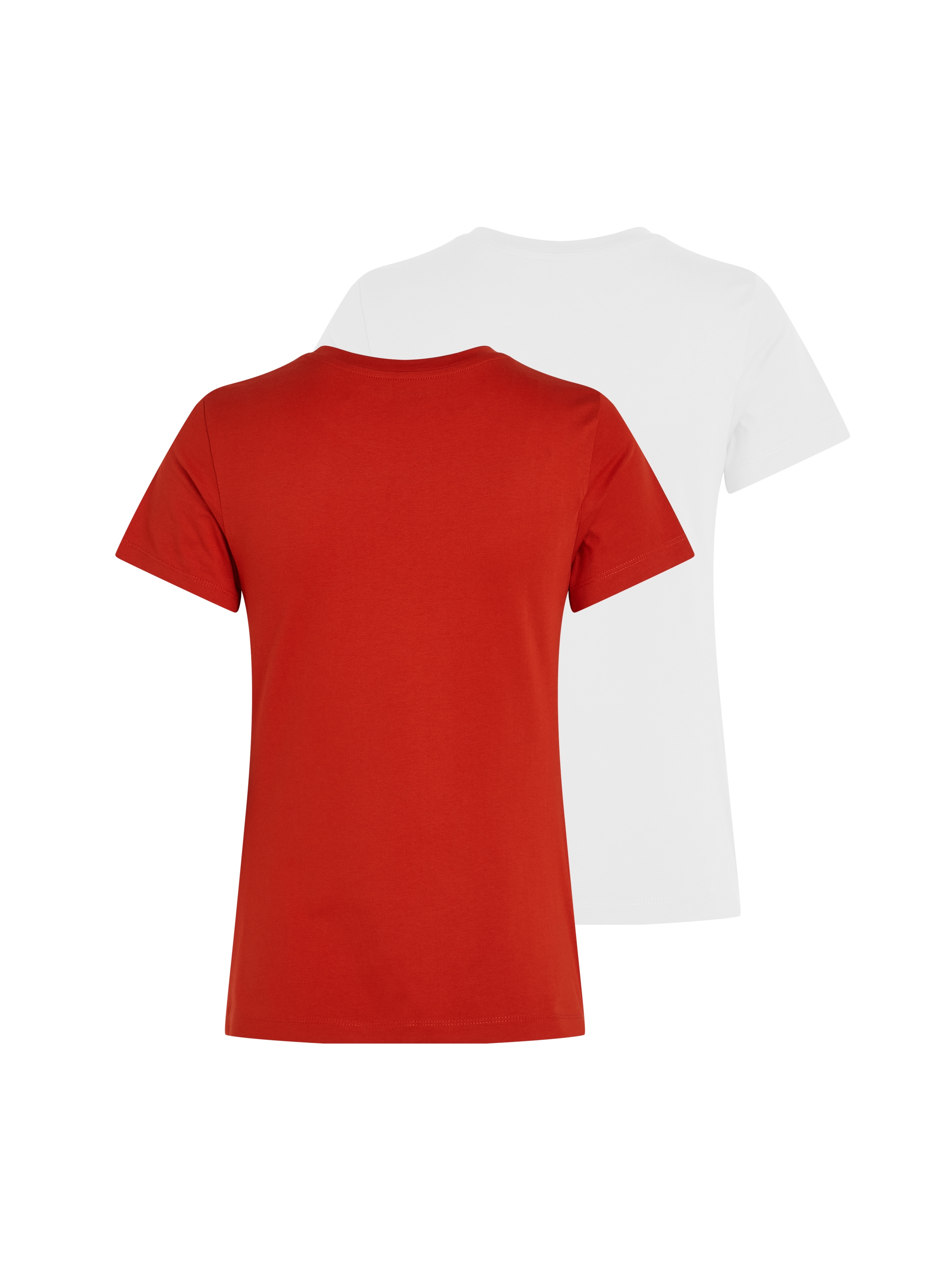 Calvin Klein Jeans T-Shirt »2-PACK MONOLOGO SLIM TEE«, (Packung, 2er-Pack)