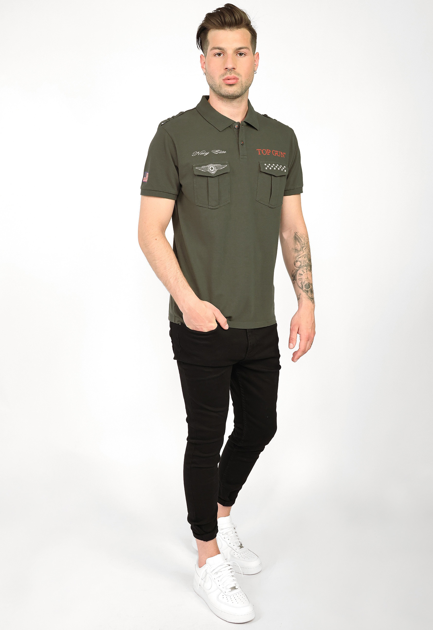 TOP GUN T-Shirt »Polo Shirt TG20213003«