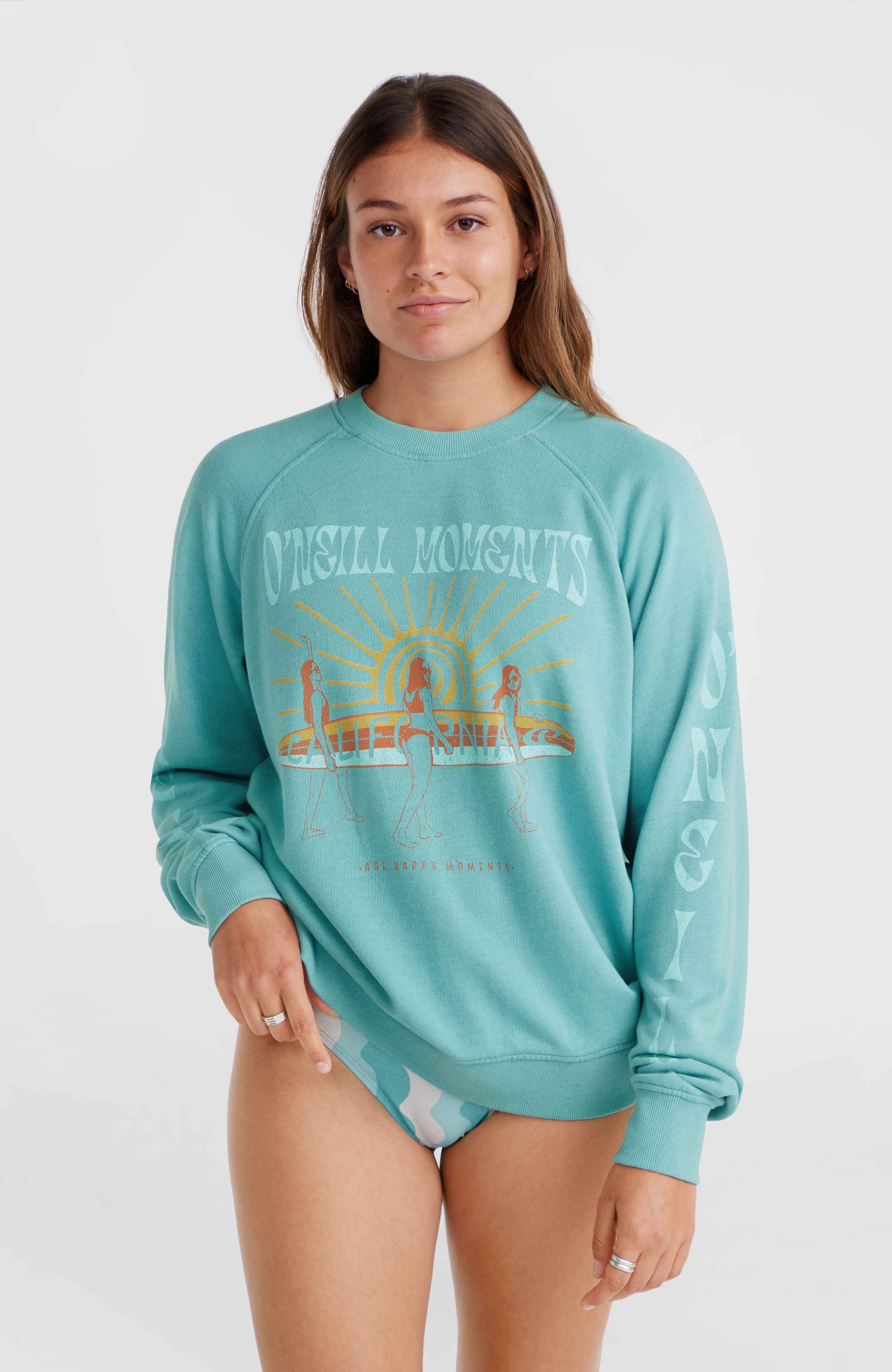 O'Neill Sweatshirt »O'NEILL BEACH VINTAGE CREW«, mit Rundhalsausschnitt