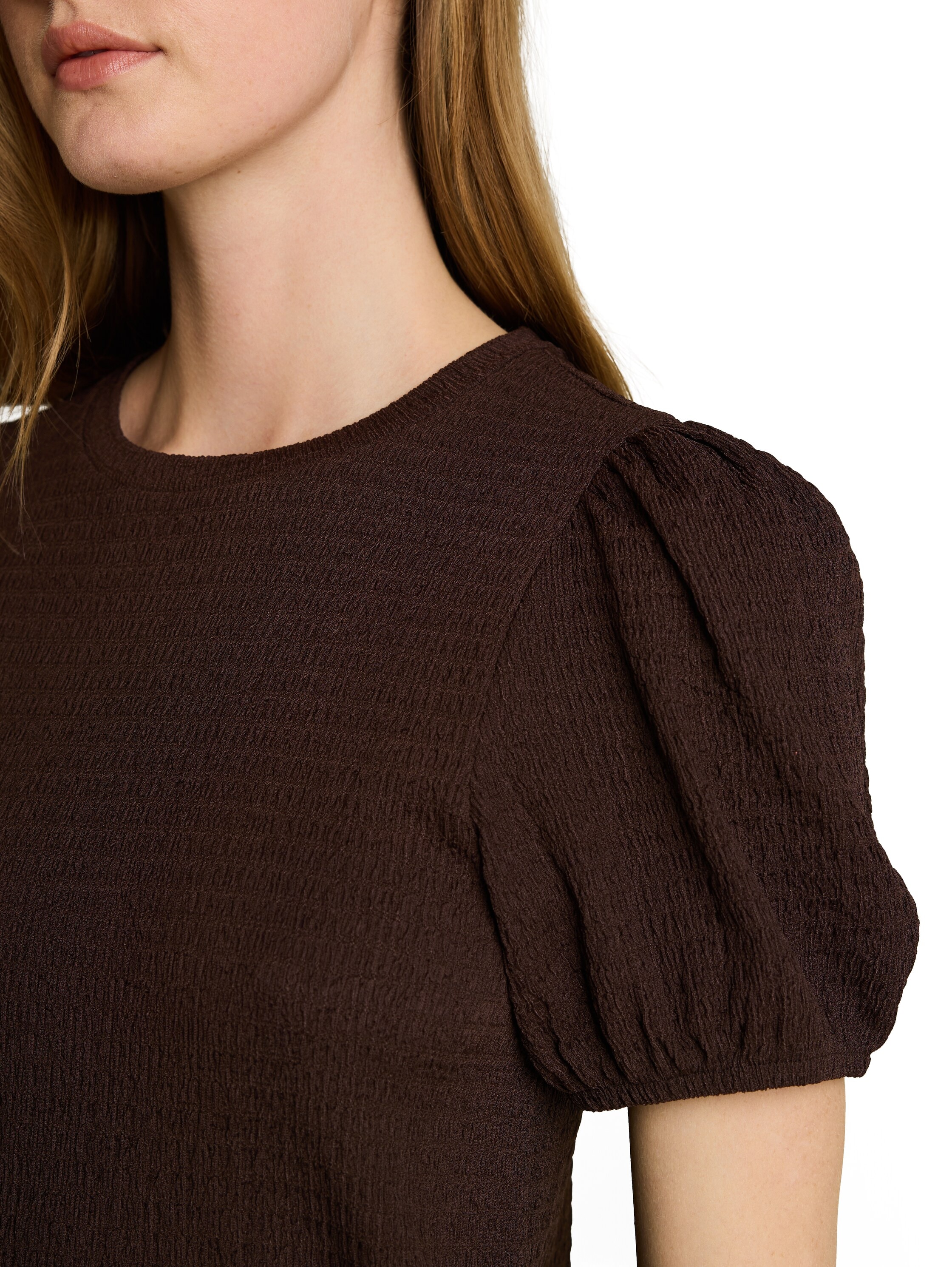 TOM TAILOR Denim T-Shirt mit Puffärmeln