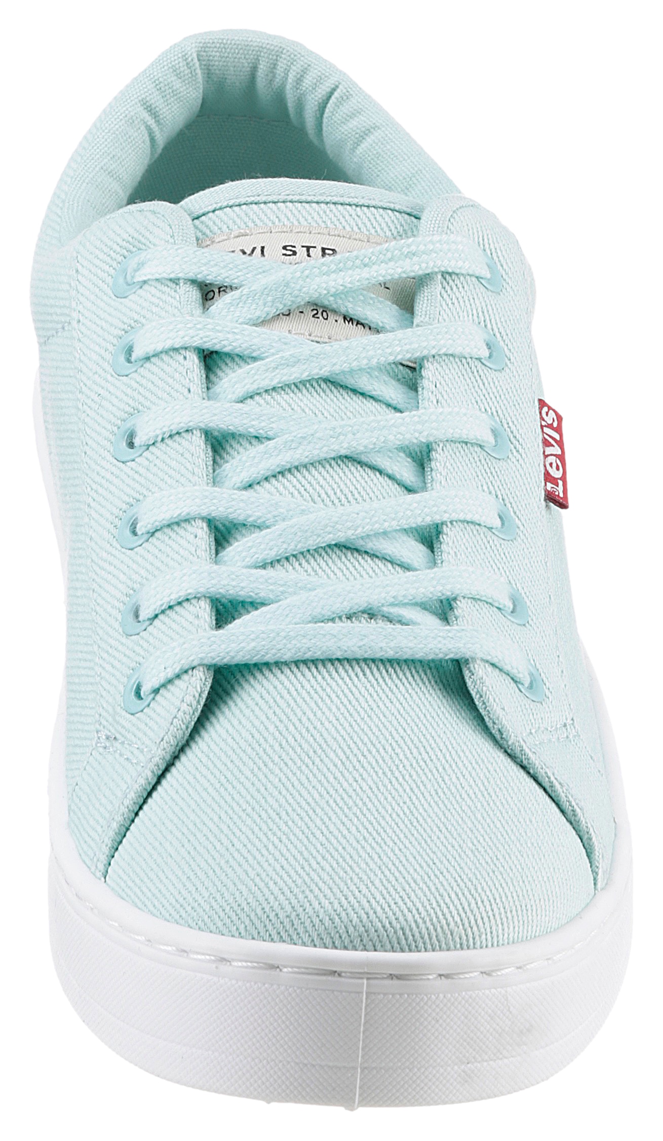 Levi's® Plateausneaker »MALIBU 2.0«, mit Logoaufnäher, Freizeitschuh, Halbschuh, Schnürschuh