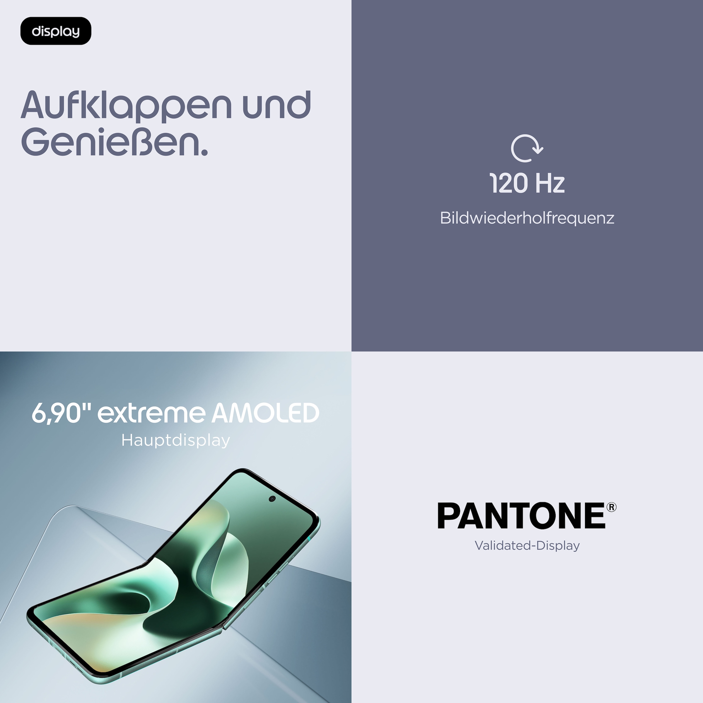 Motorola Smartphone »razr 70« PANTONE® Sporting Green