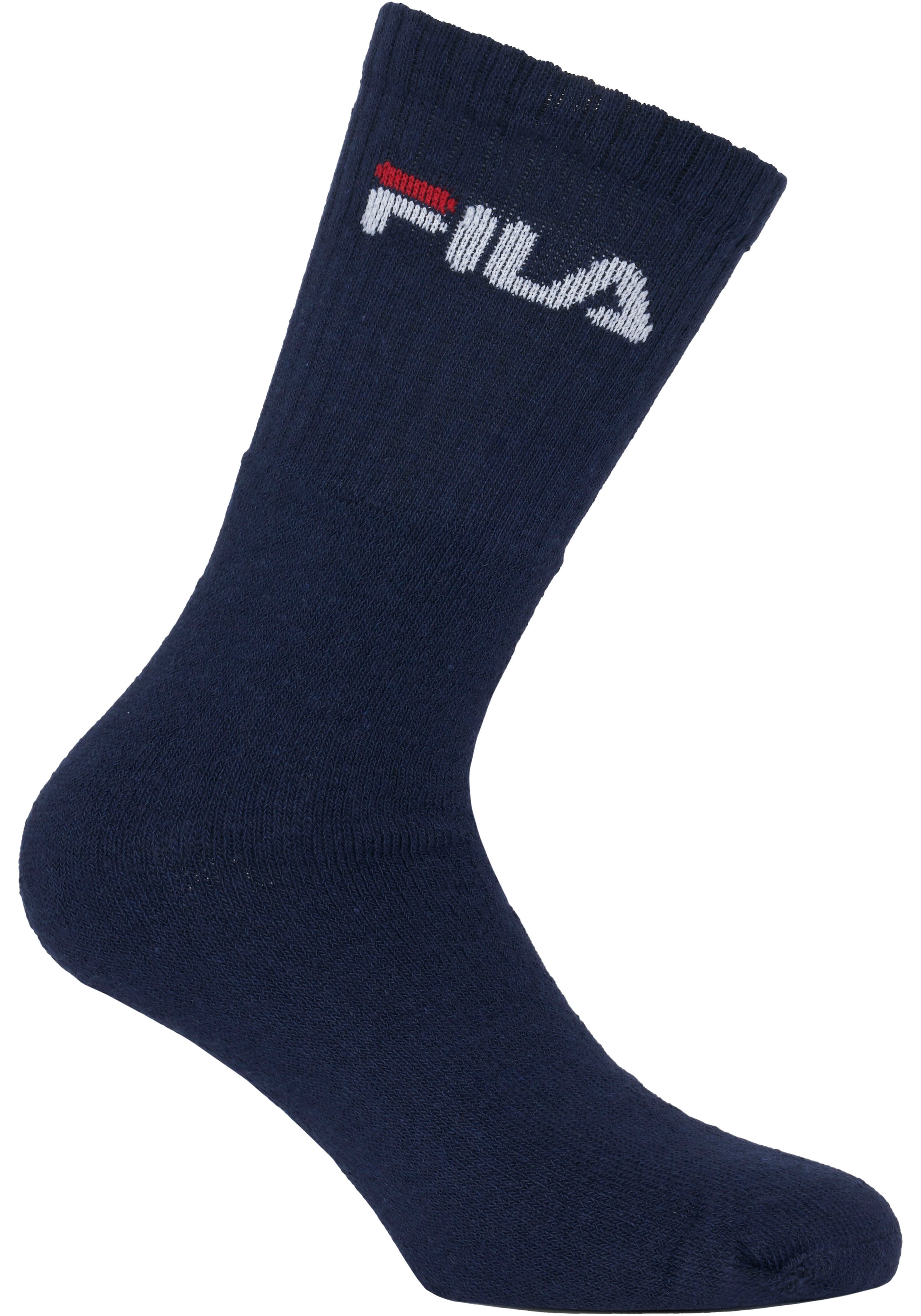 Fila Tennissocken, (6er Pack), mit eingestricktem Logo