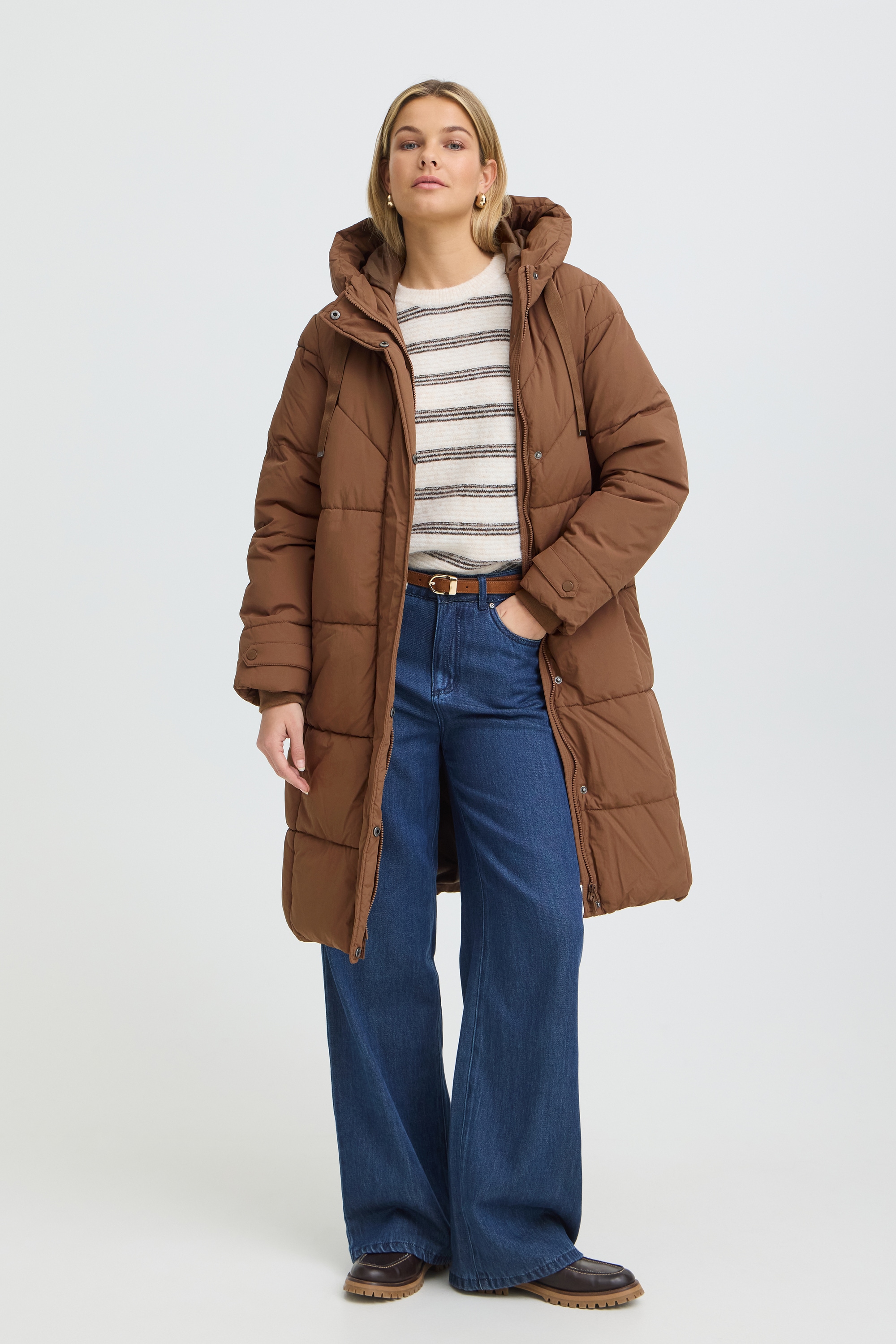 fransa Steppjacke »Damen Gefütterte Jacke FREILEEN«