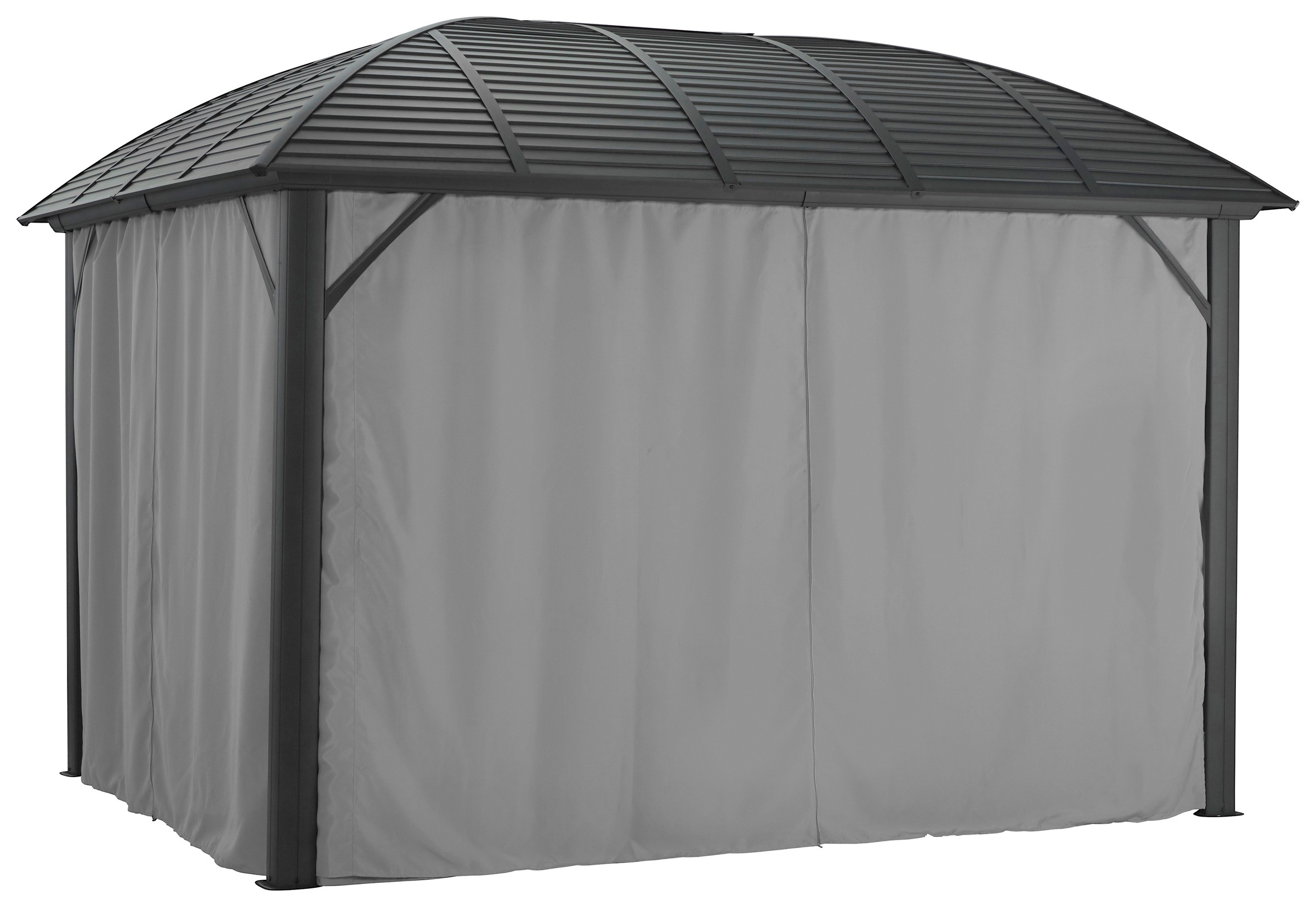 KONIFERA Pavillon »Juni«, BxT: 300x365 cm oder 300x425 cm, Aluminiumgestell