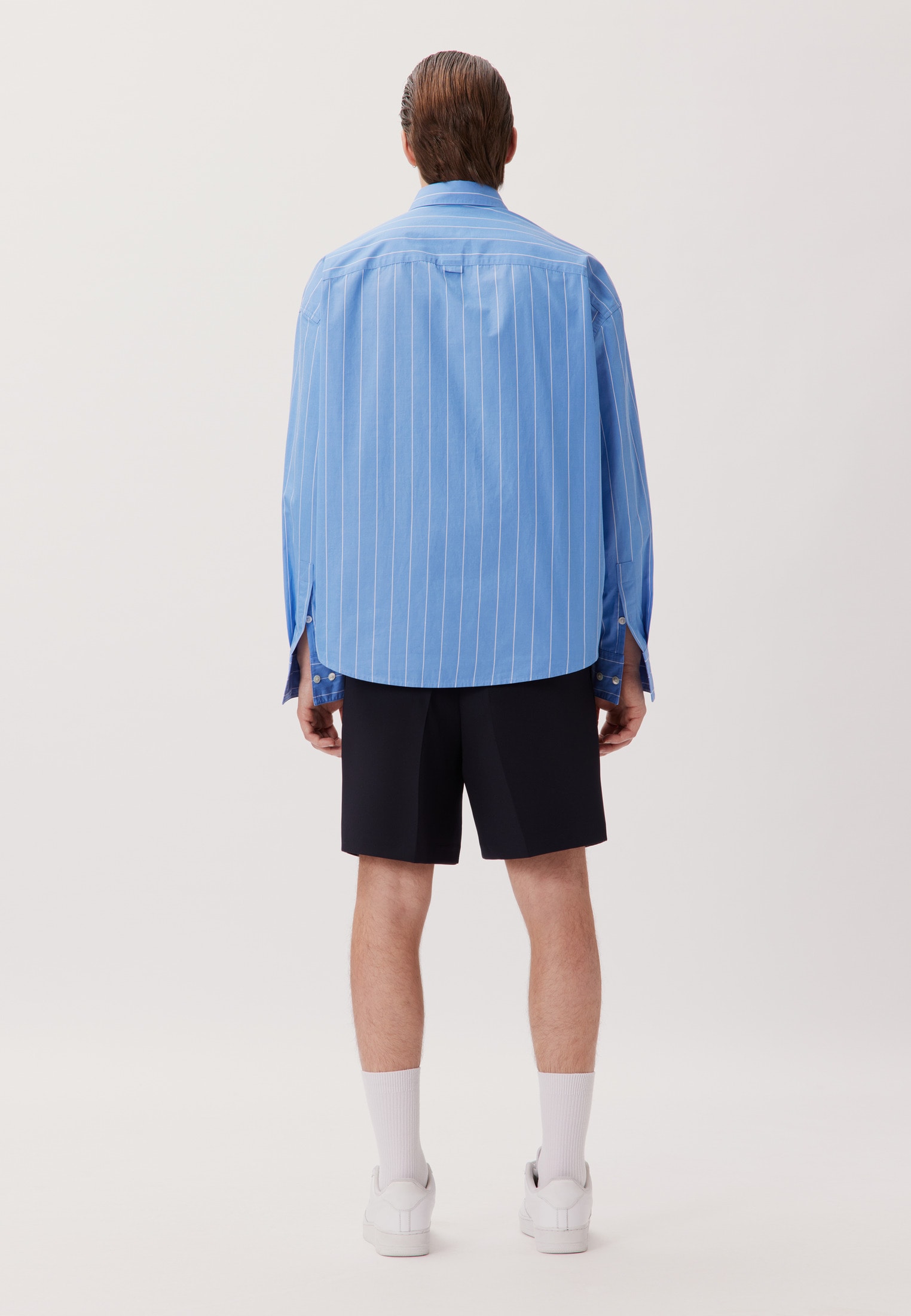 studio seidensticker Businesshemd »Studio« Oversized 1/1 Kentkragen Streifen