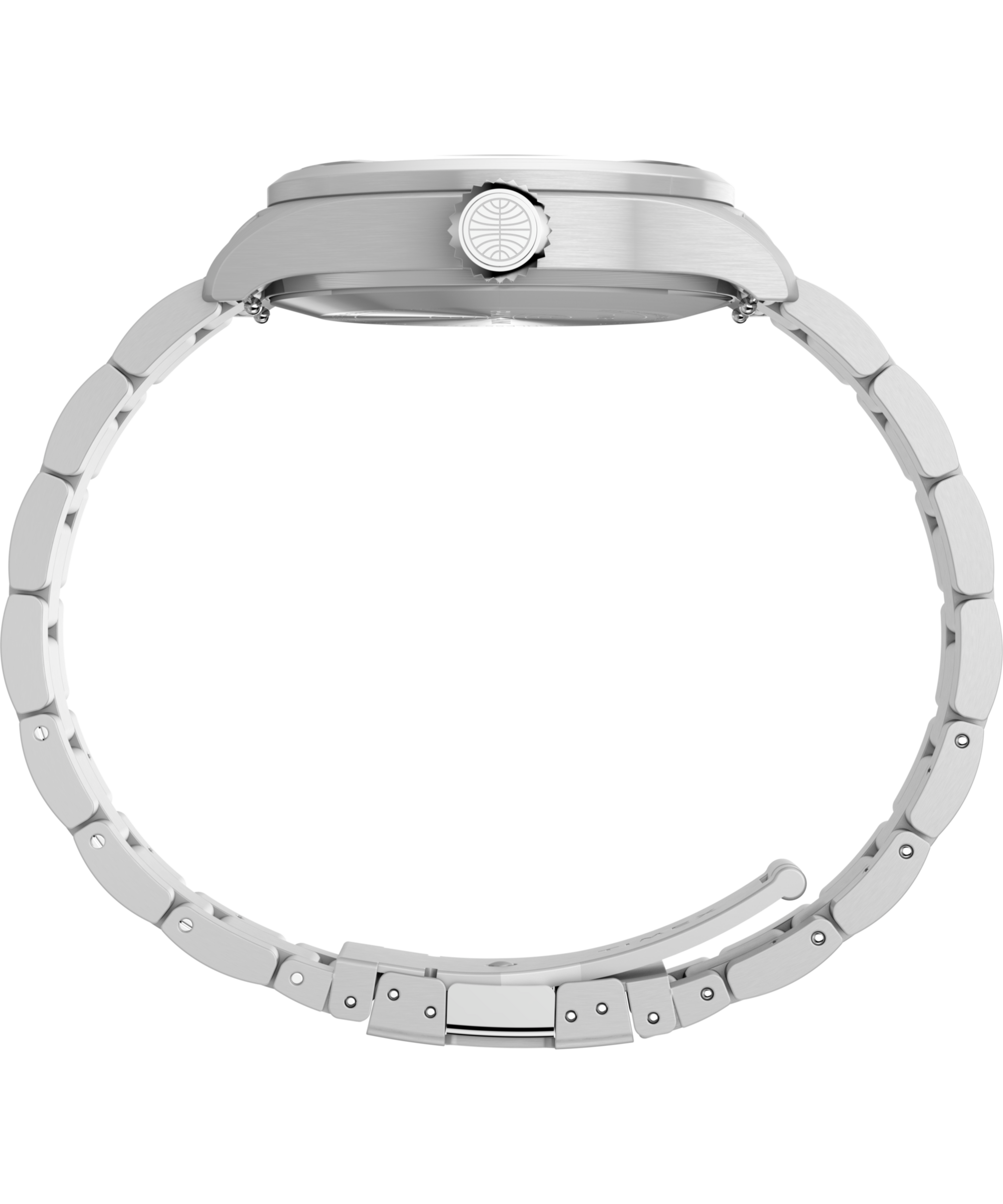 Timex Quarzuhr »Waterbury PanAm GMT« Armbanduhr, Herrenuhr, Edelstahlarmband, analog