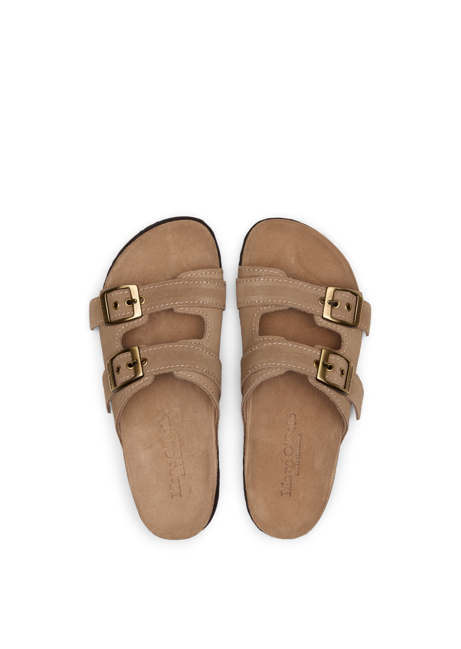 Marc O'Polo Pantolette »Quinn«  Sommerschuh, Hausschuh, Strandschuh mit Memory Foam