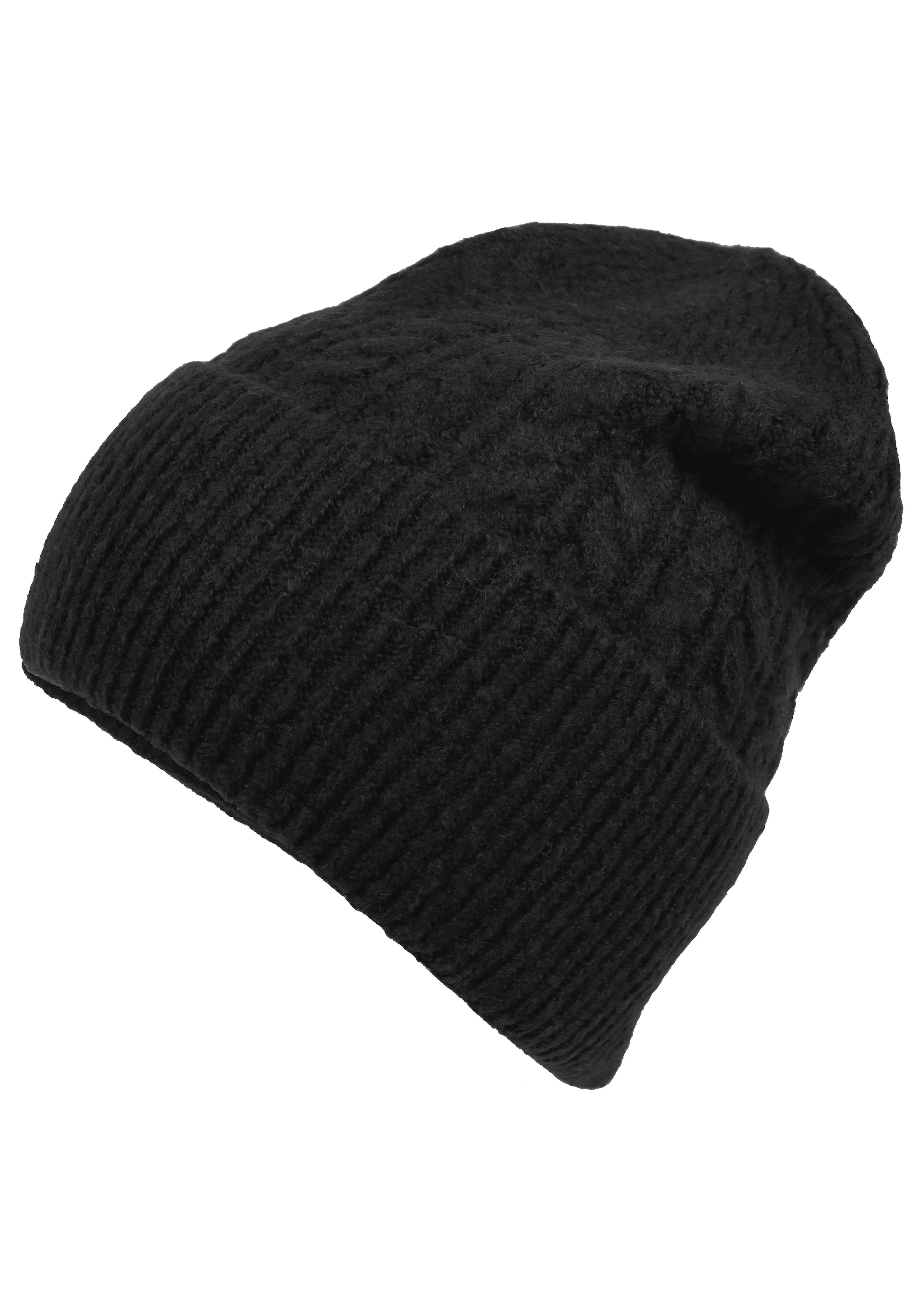 Capelli New York Beanie Feinstrick, Zopfmuster, Einheitsgröße