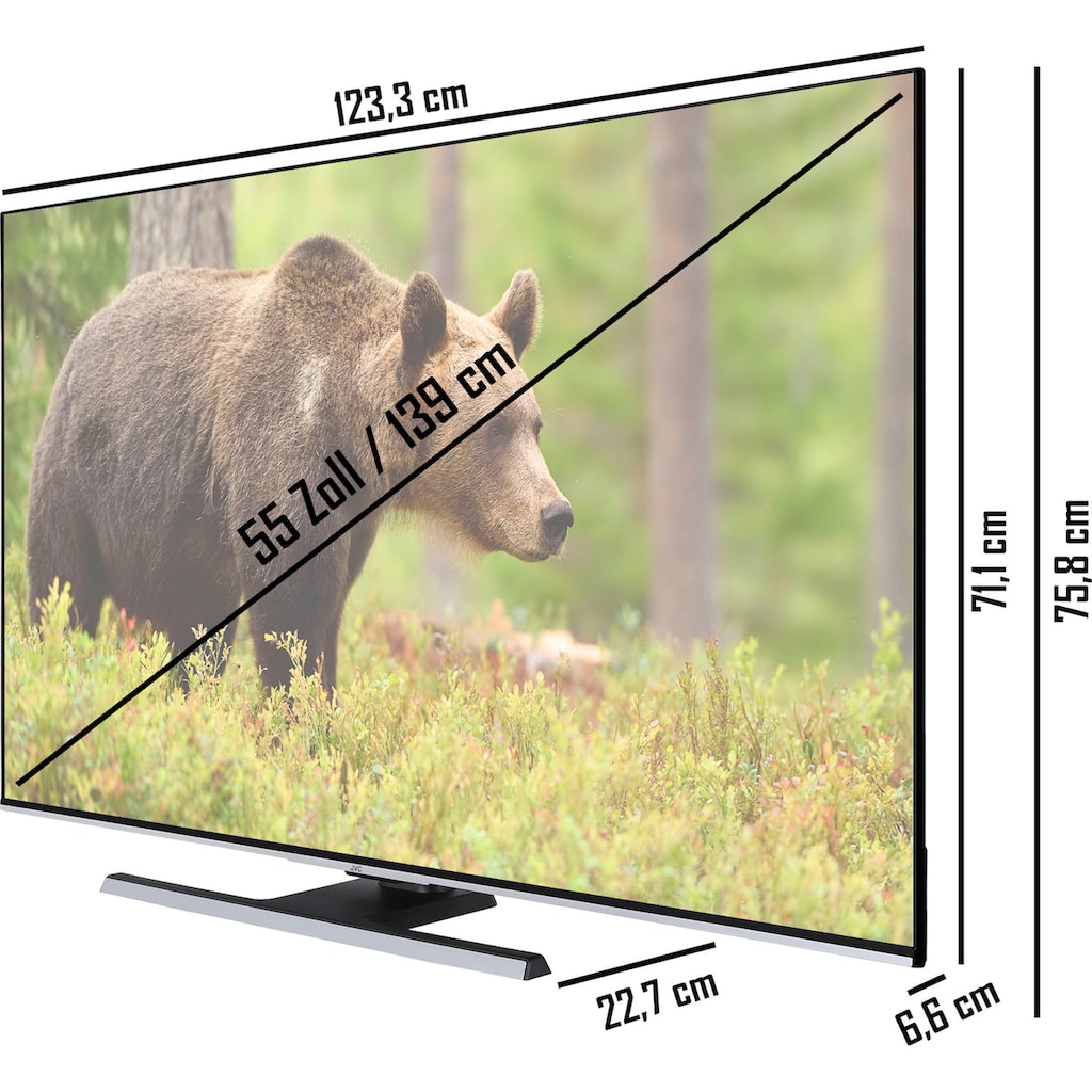 JVC LED-Fernseher »LT-55VU8155«, 139 cm/55 Zoll, 4K Ultra HD