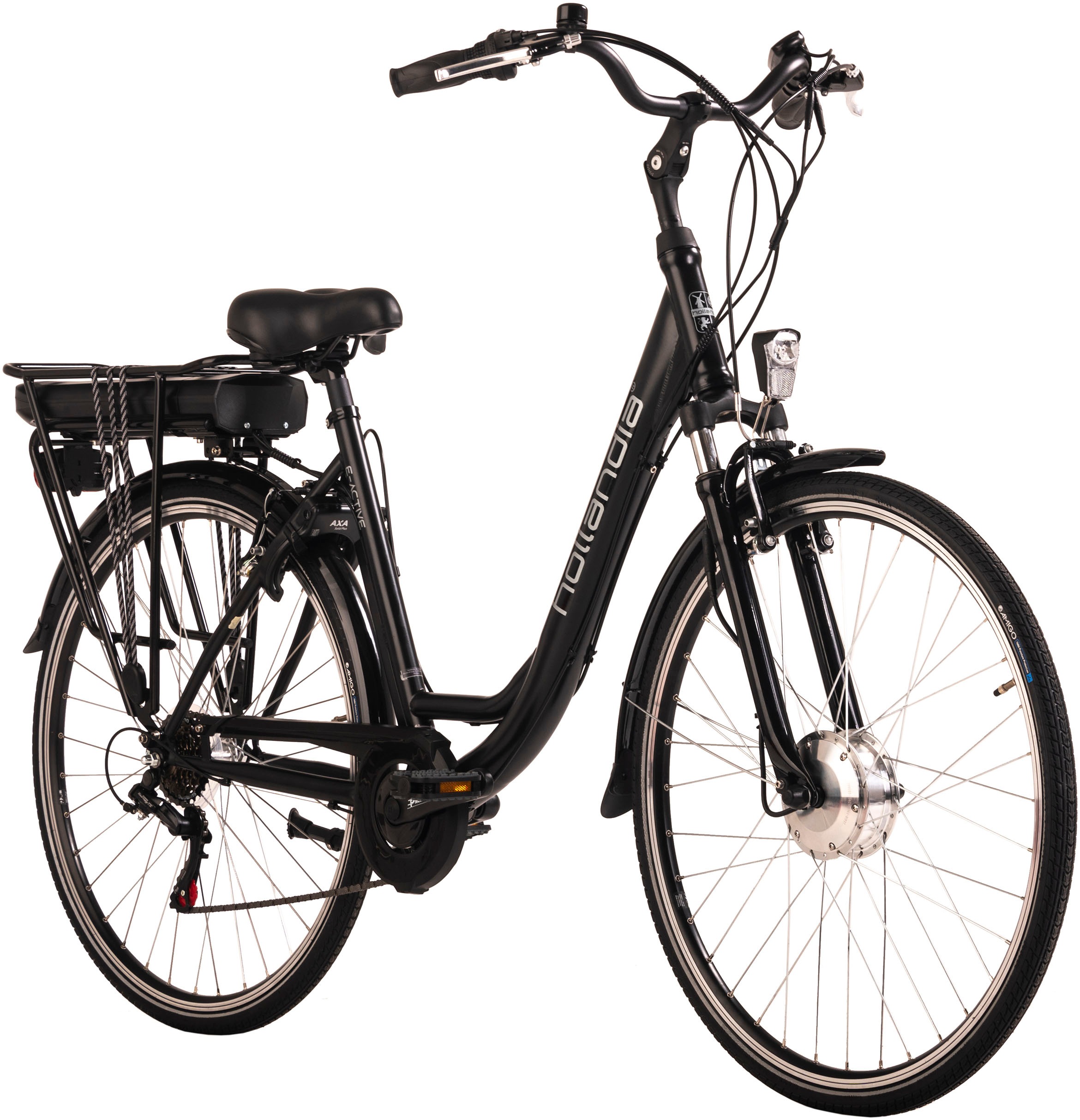 Adore E-Bike »E-Active«, 6 Gang, Shimano, Tourney, Frontmotor 250 W, Pedelec, Elektrofahrrad für Damen u. Herren