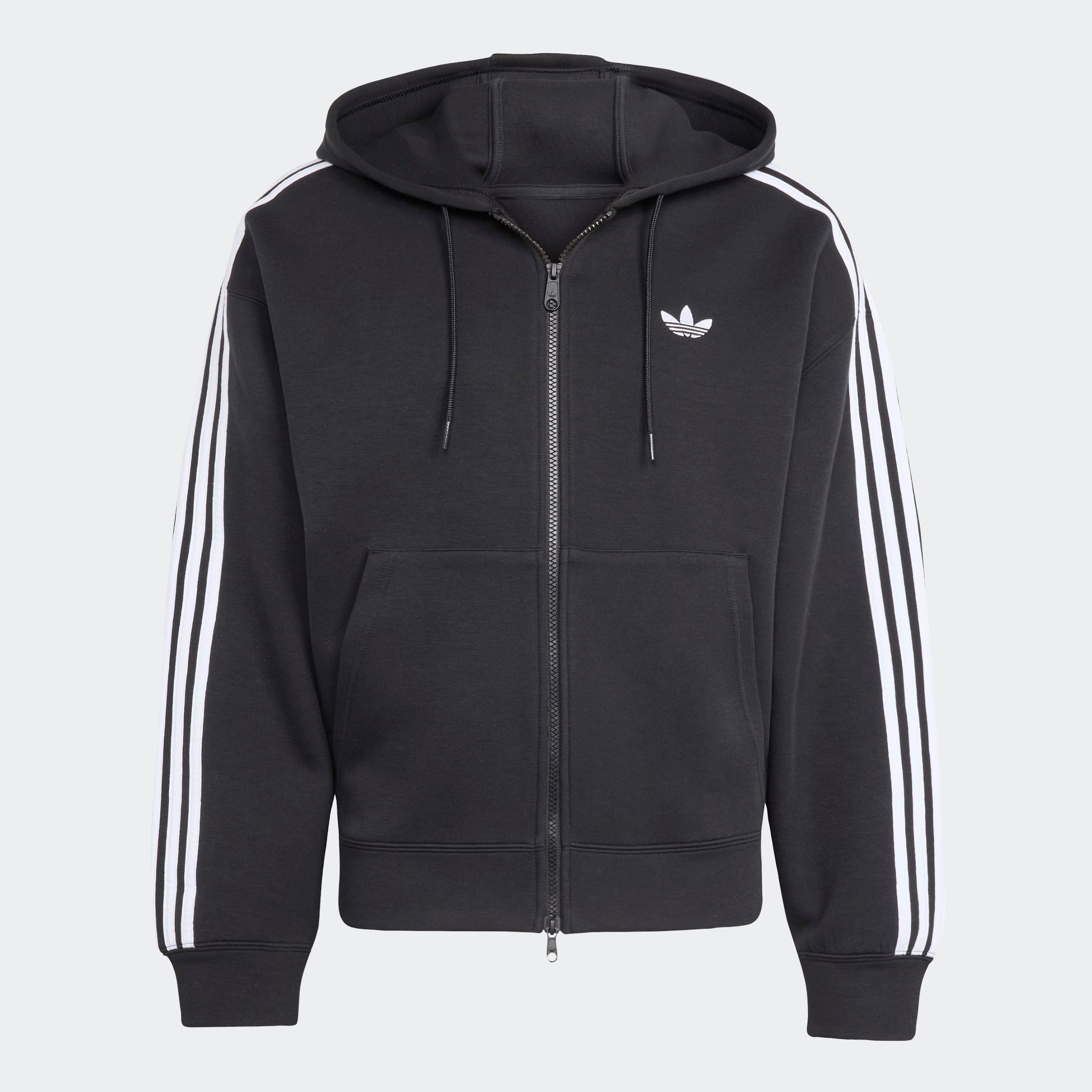 adidas Originals Kapuzensweatshirt »SPACER HOODIE«, mit Reißverschluss, lockere Oversize-Passform
