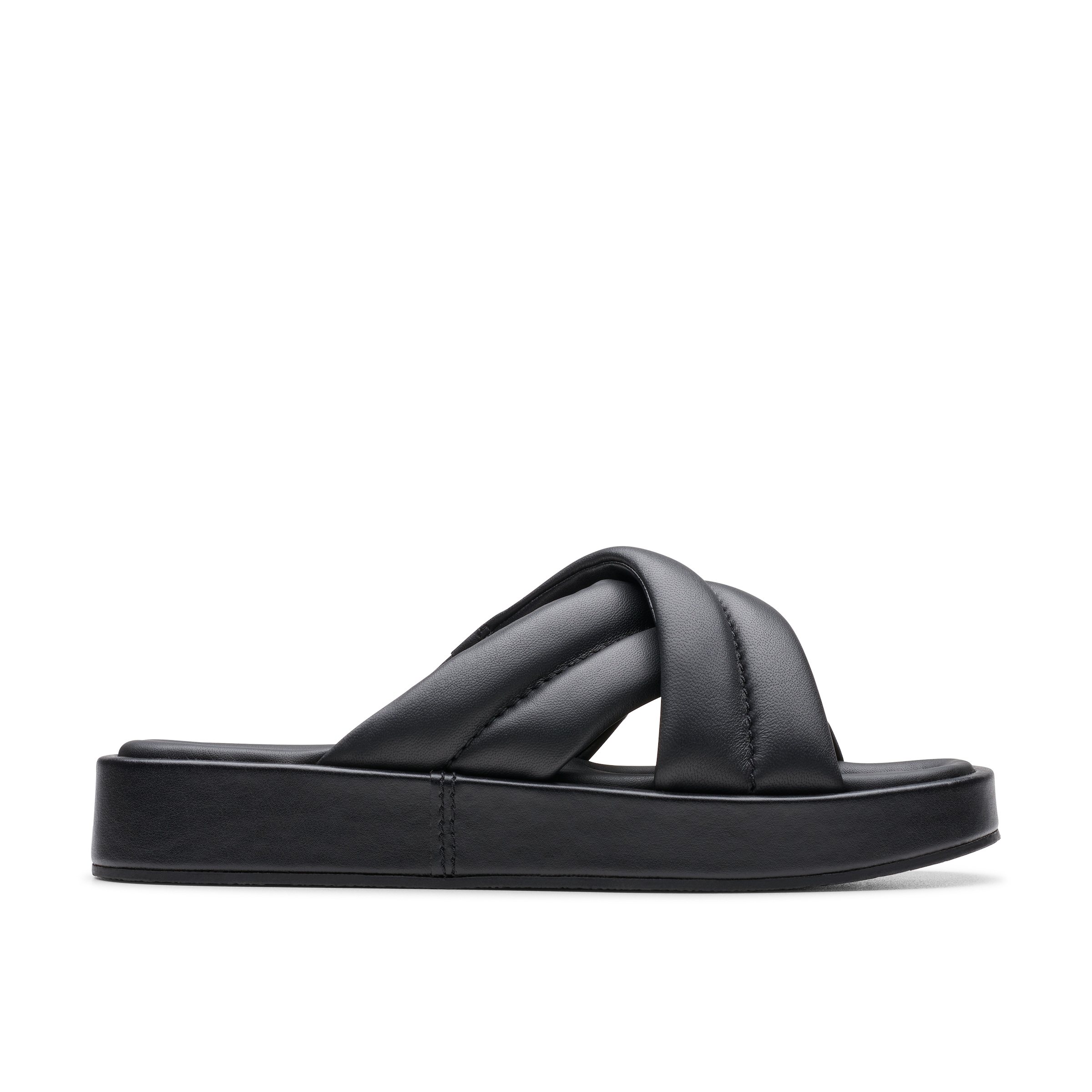 Clarks Hausschuh »Alda Glide«, Slides, Schlappen mit gepolsterter Bandage