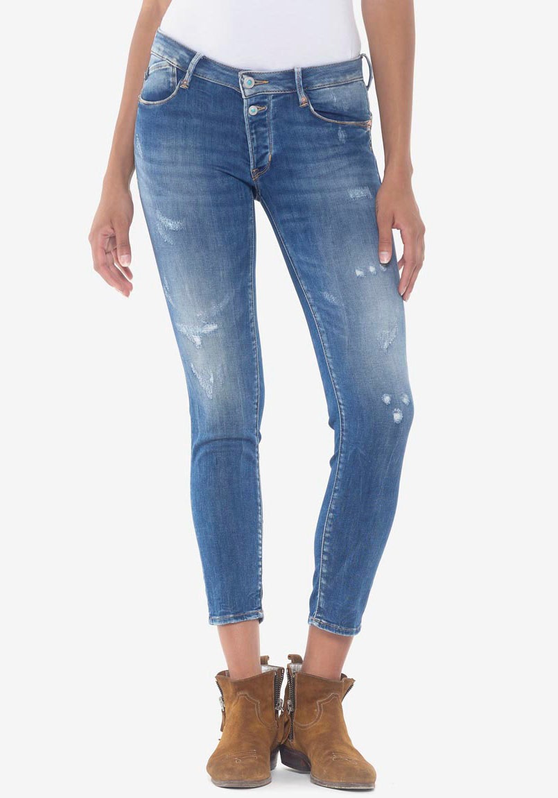 Le Temps Des Cerises Ankle-Jeans »PULP C«, mit coolen Used- und Destroyed-Effekten kaufen