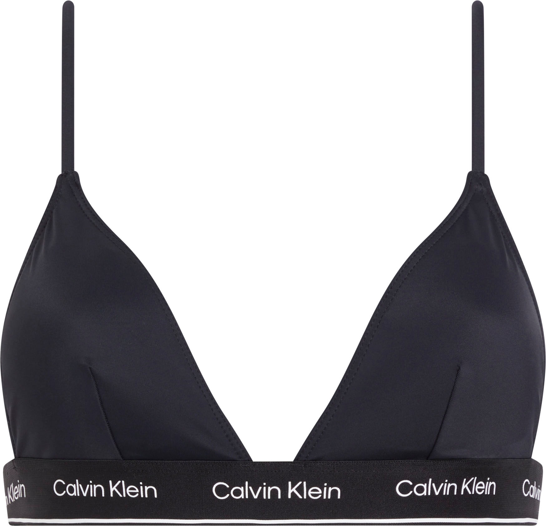 Calvin Klein Swimwear Triangel-Bikini-Top »TRIANGLE-RP«, mit Logoschriftzügen auf dem Unterband