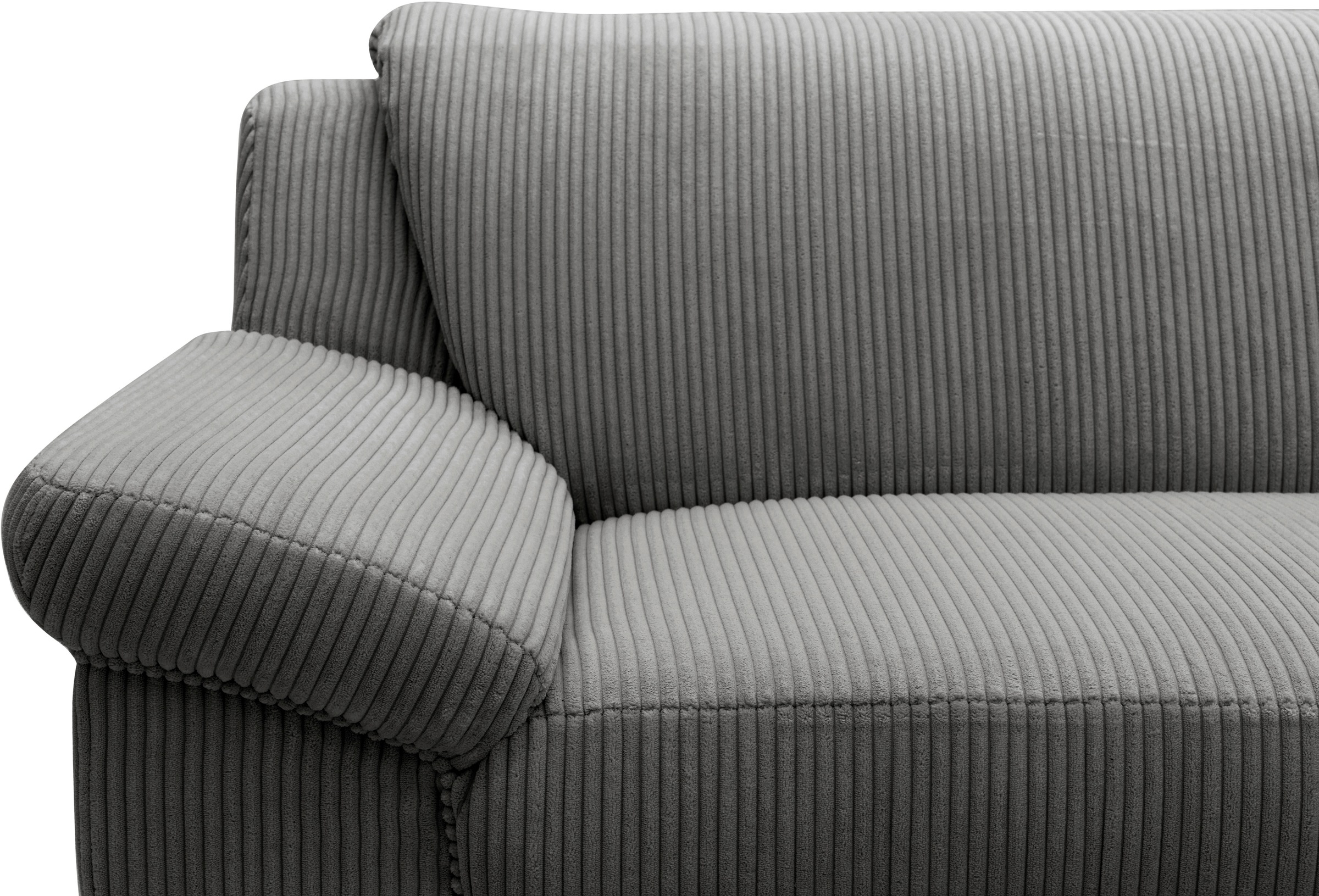 Home affaire Ecksofa »Yesterday L-Form«, wahlweise mit Bettfunktion, auch in Cord