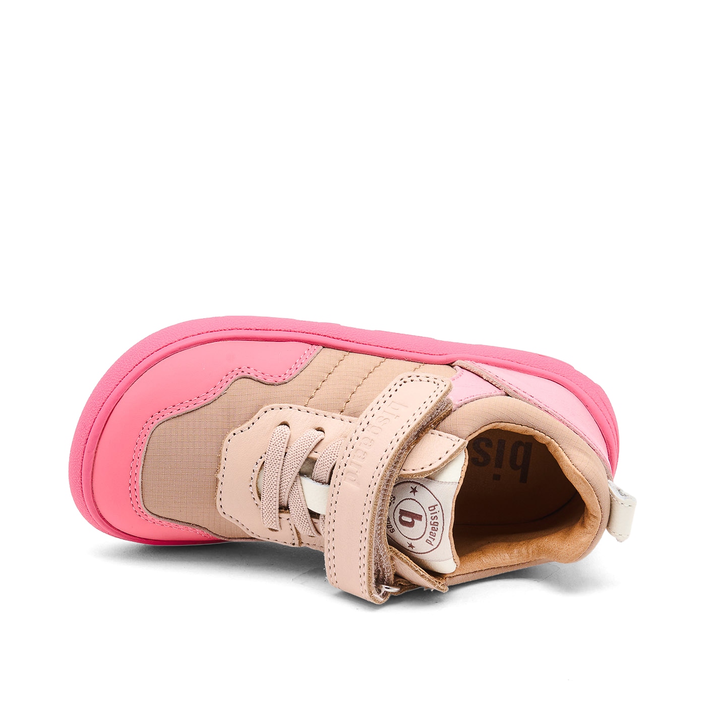 Bisgaard Barfußschuh »barefoot baloo«  Klettschuh mit Gummizug und Klett, Größenschablone zum Download