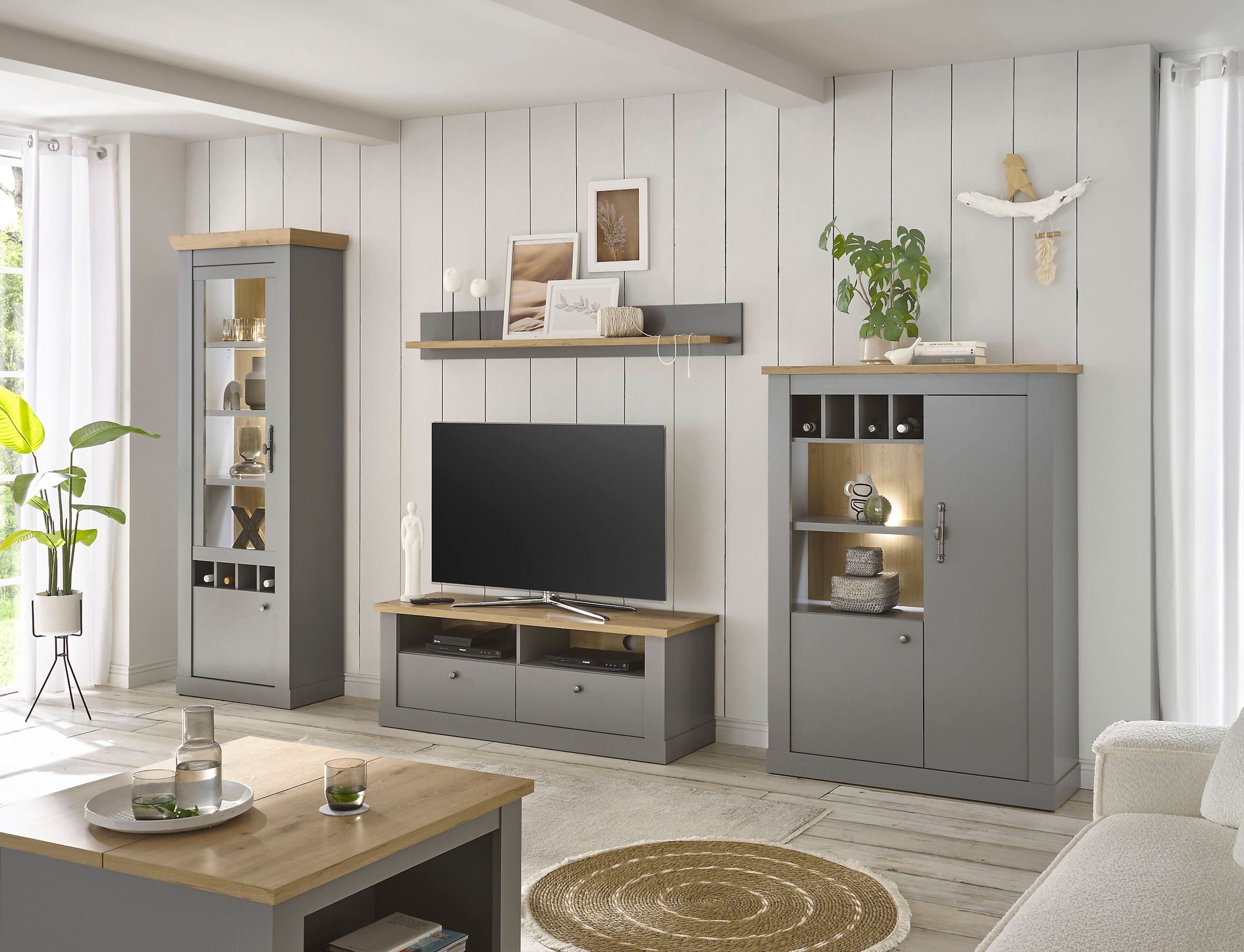 Home affaire Wohnwand »Chambord«, (4 St.)