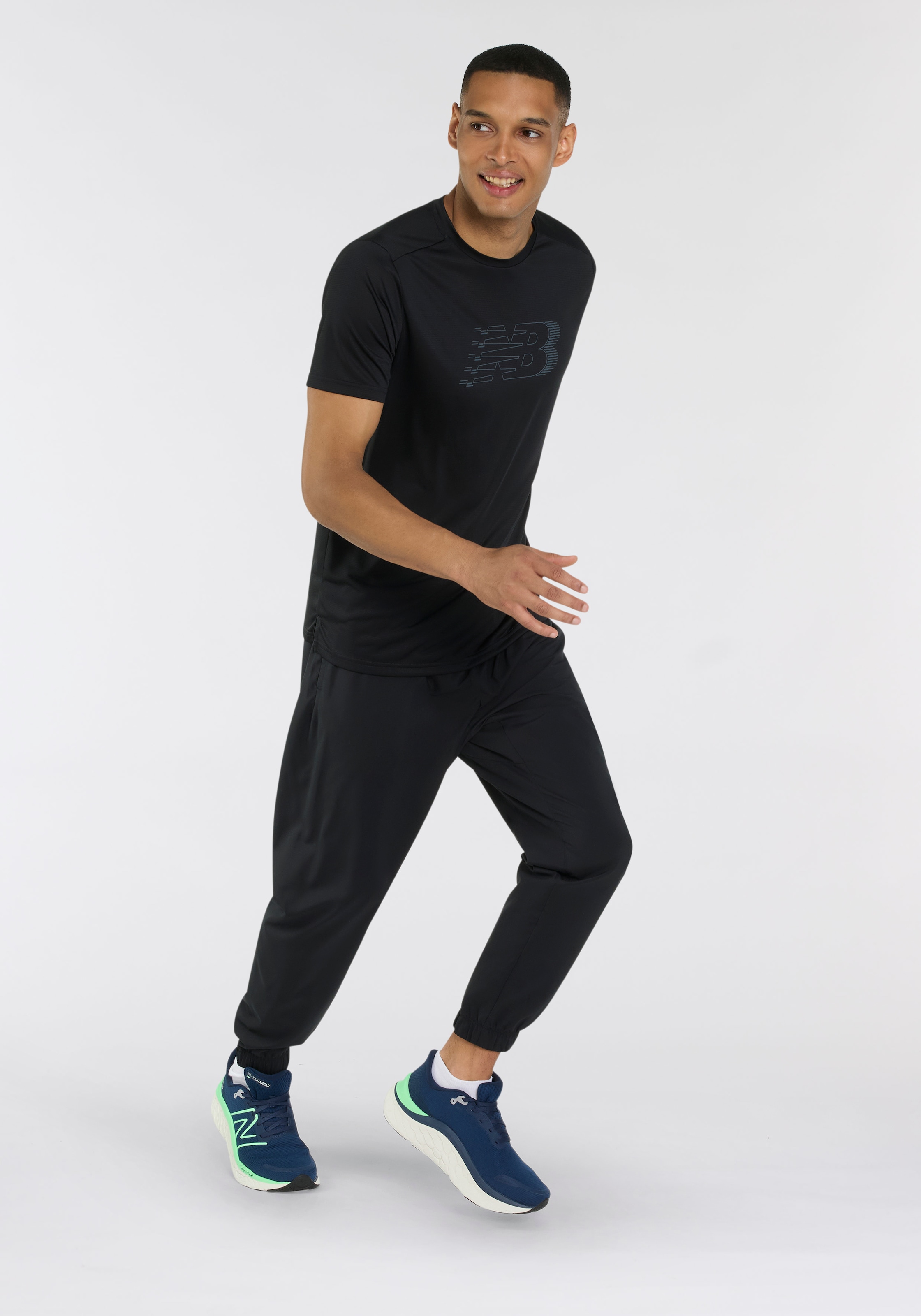 New Balance Laufshirt »Sport Essentials Printed Run T-Shirt«