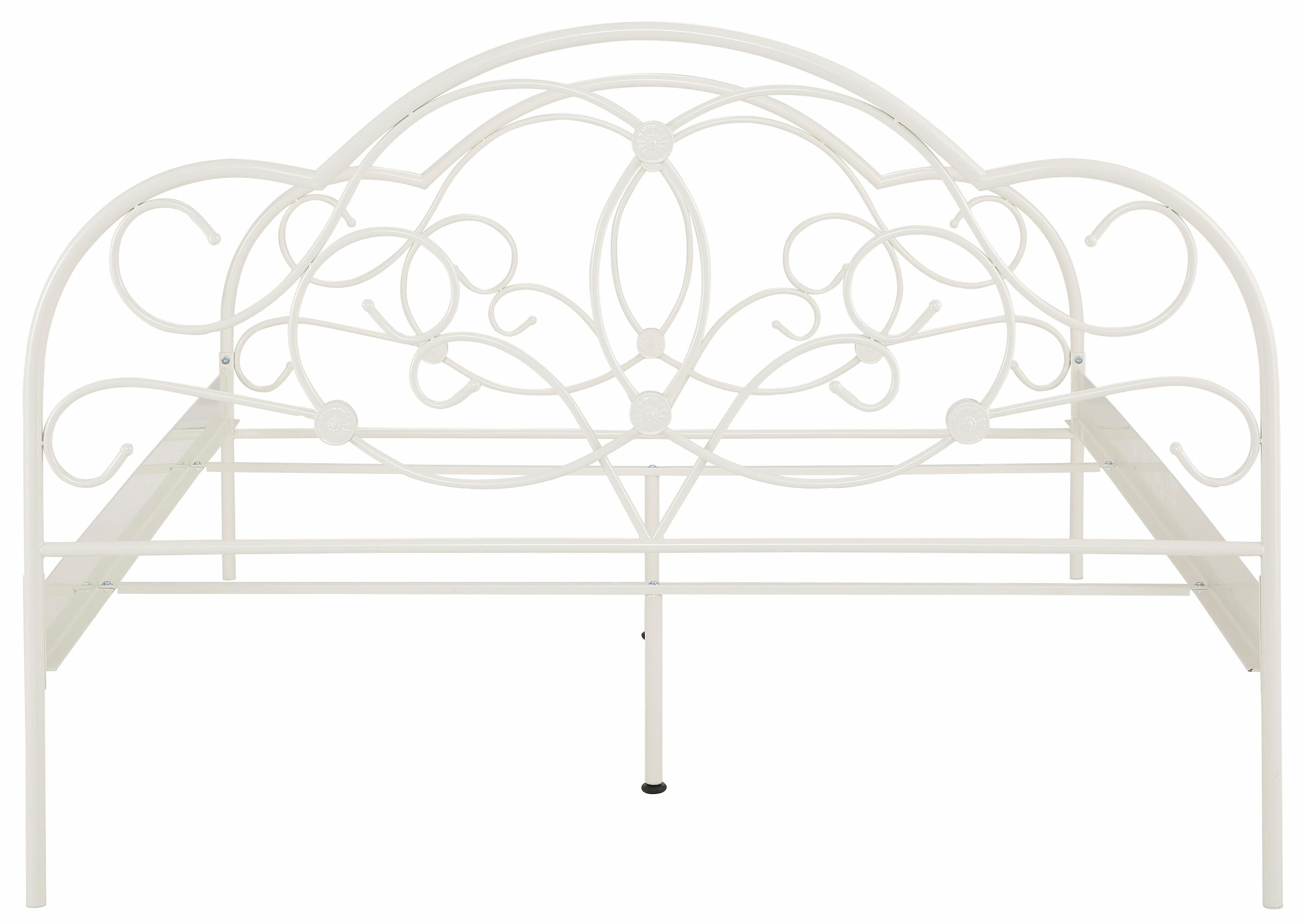 Home affaire Metallbett »TOPSELLER!«, mit aufwendiger Verzierung, romantischer Stil